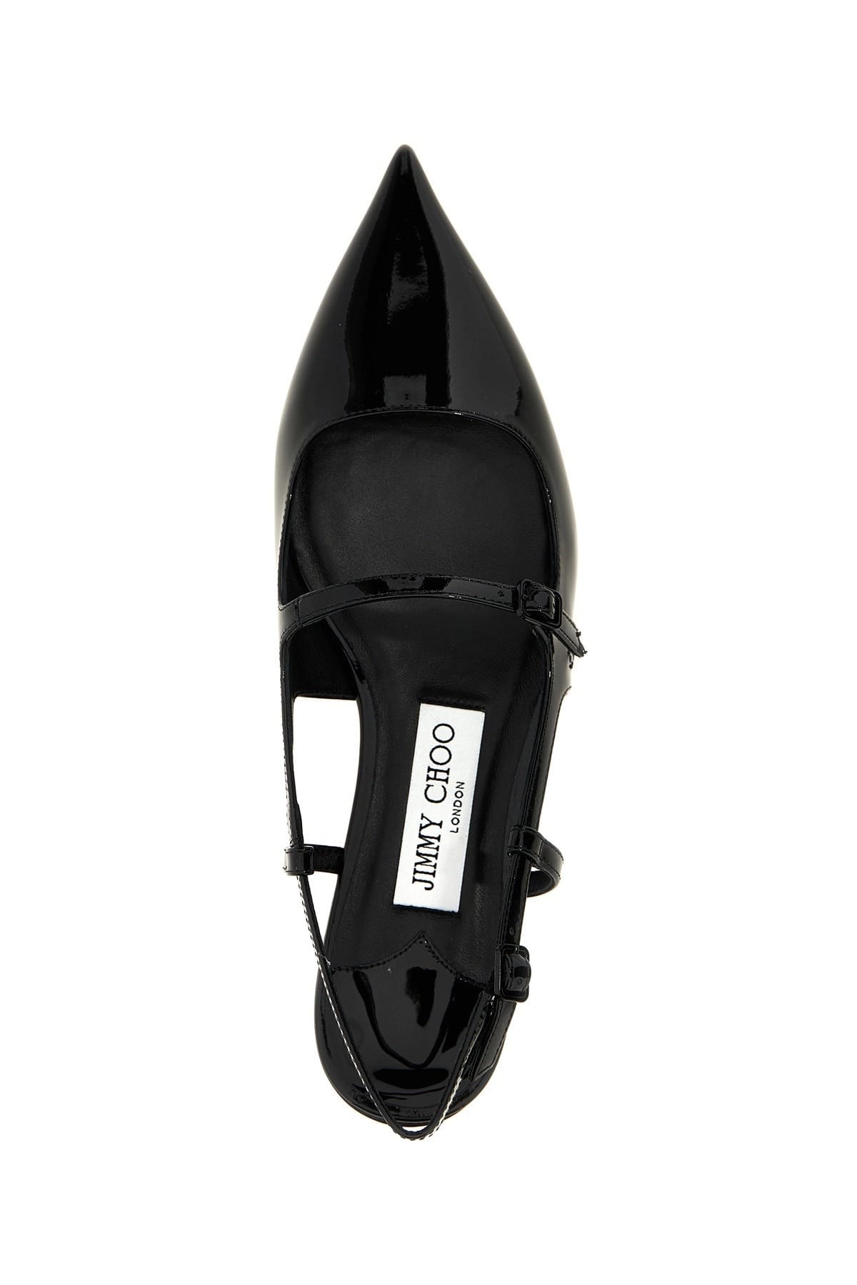 Jimmy Choo Jimmy Choo Didi Patent Leather Slingbacks