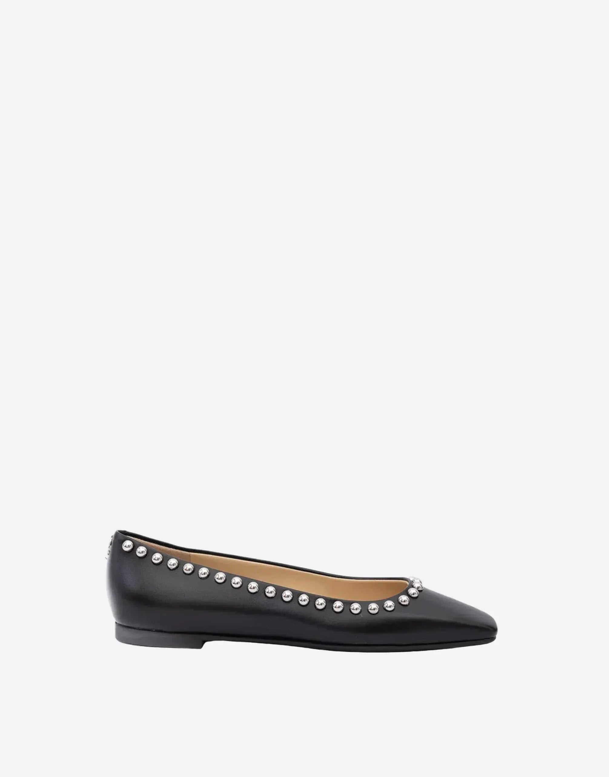 Jimmy Choo Dome Stud Mirele Ballet Flats