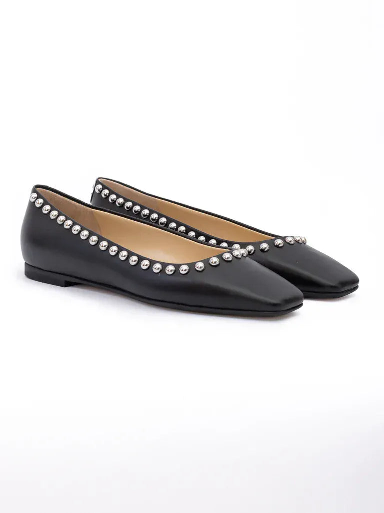 Jimmy Choo Dome Stud Mirele Ballet Flats - alternate view