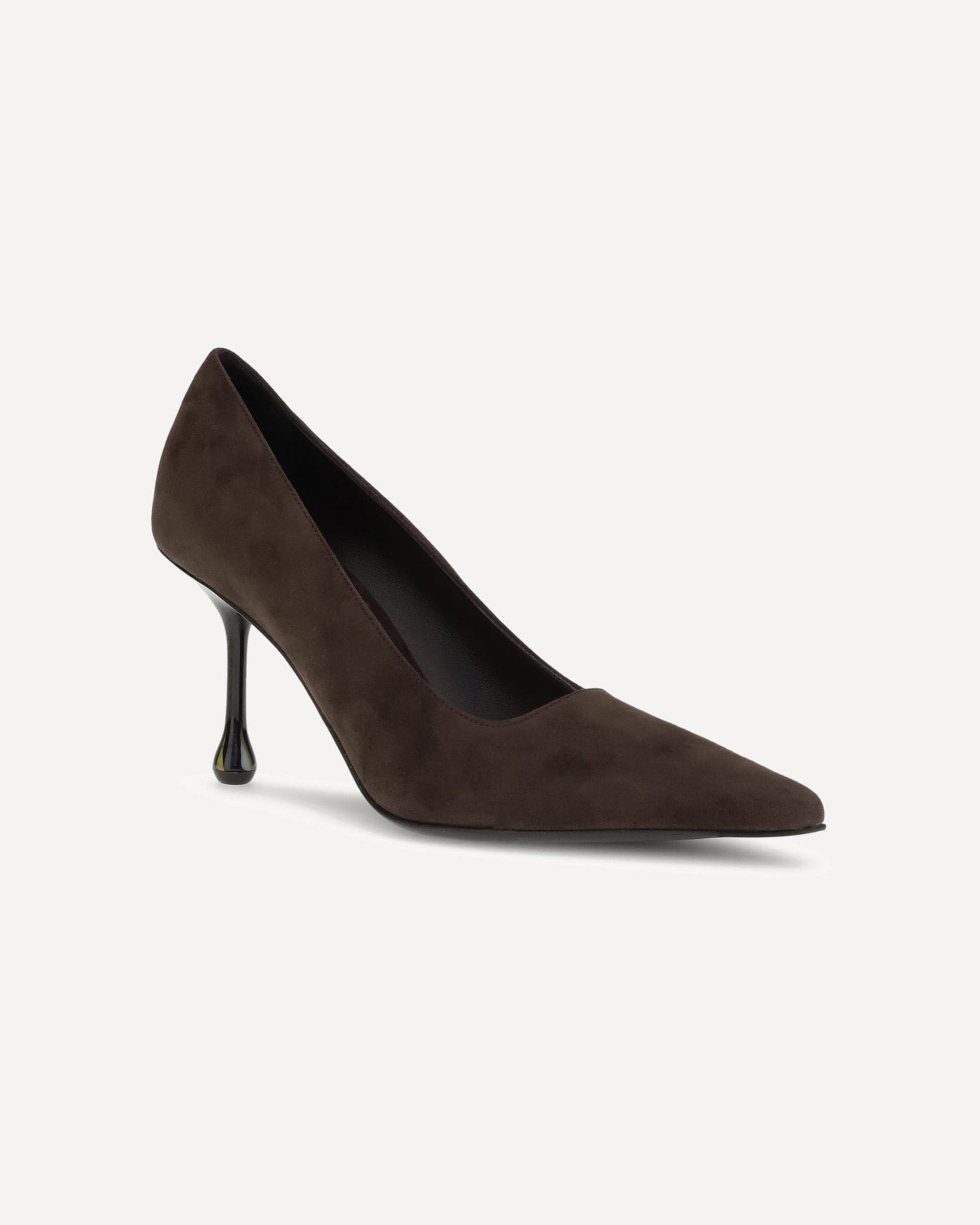 Jimmy Choo Ixia Pointed Suede Pumps - alternate view