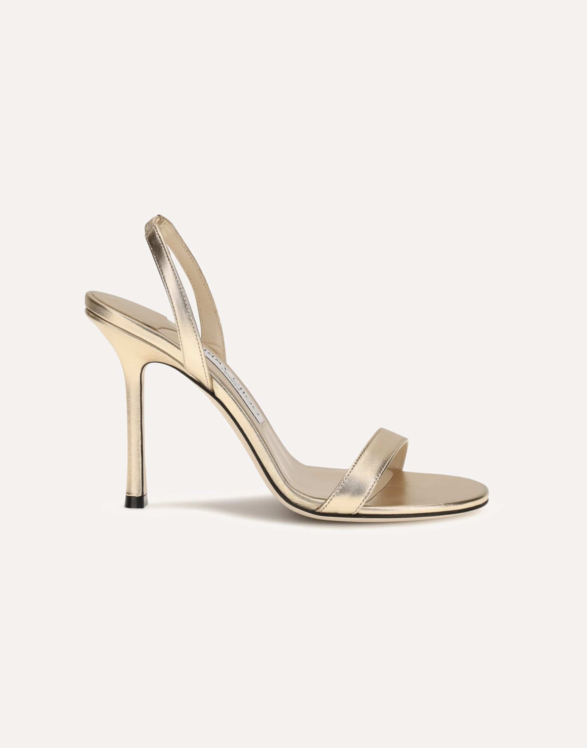 Jimmy Choo Jimmy Choo Jenn Leather Stiletto Sandals