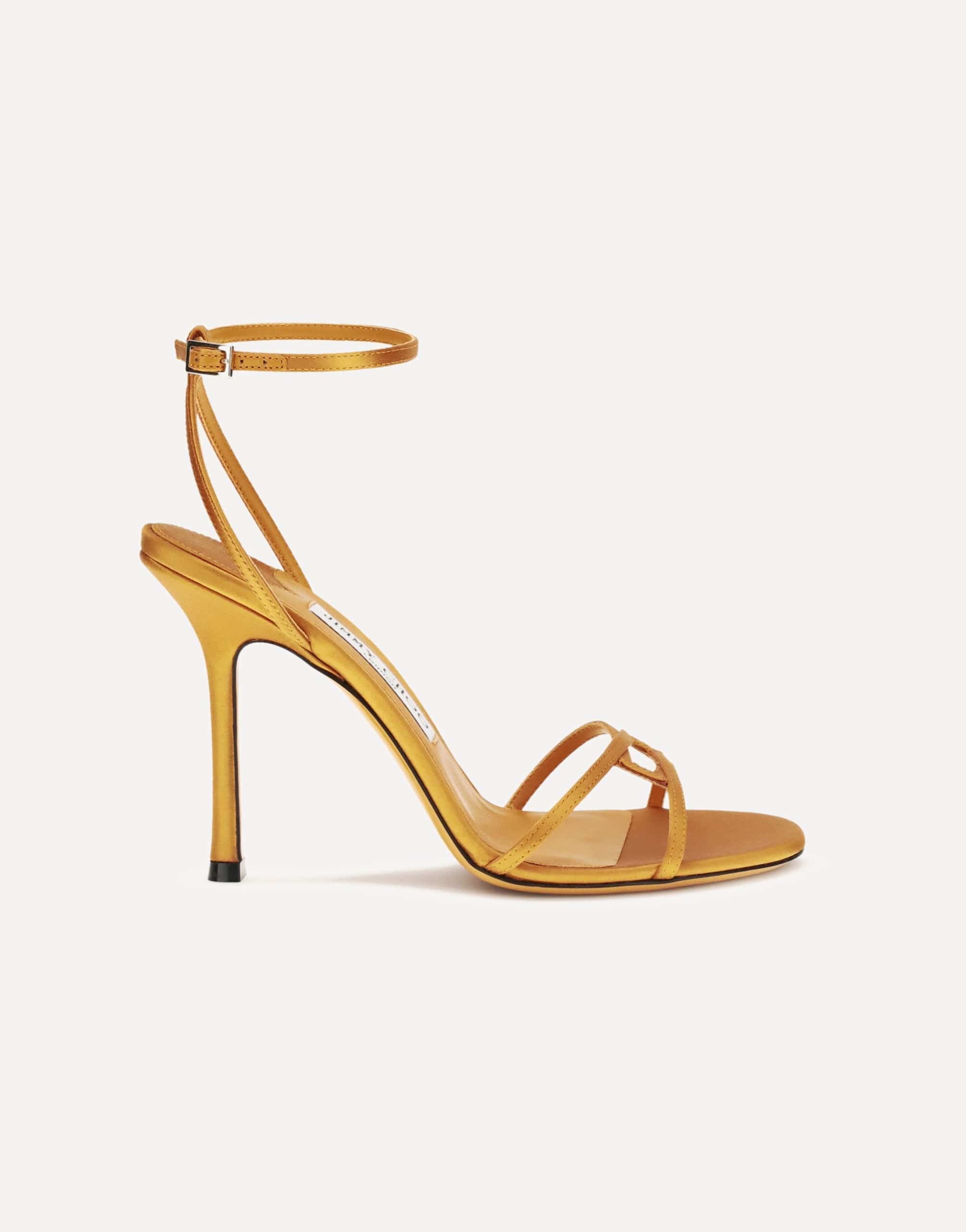 Jimmy Choo Jimmy Choo Leo Sandals In Satin