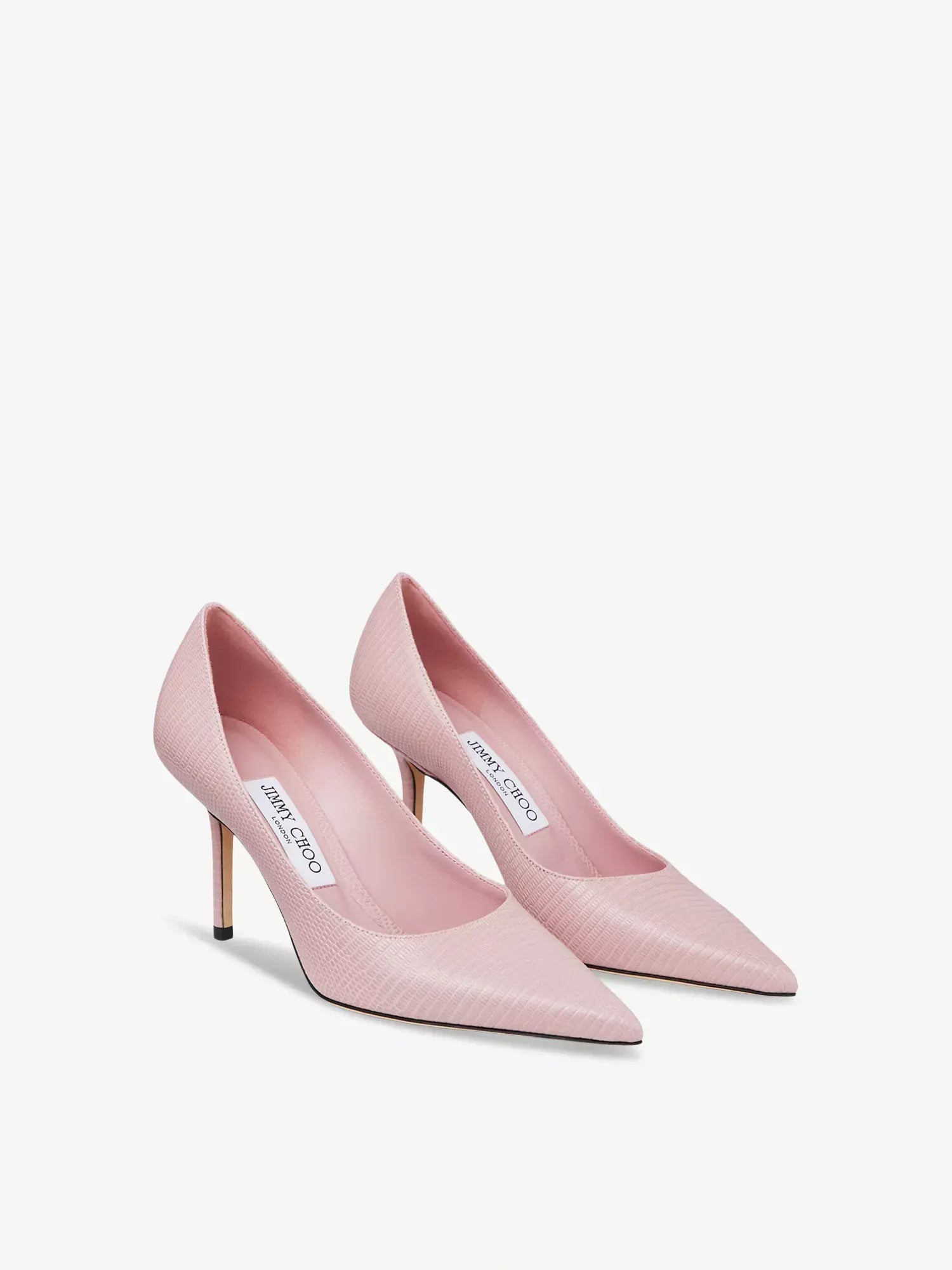 Jimmy Choo Love 85 Lizard-Embossed Leather Pumps - alternate view