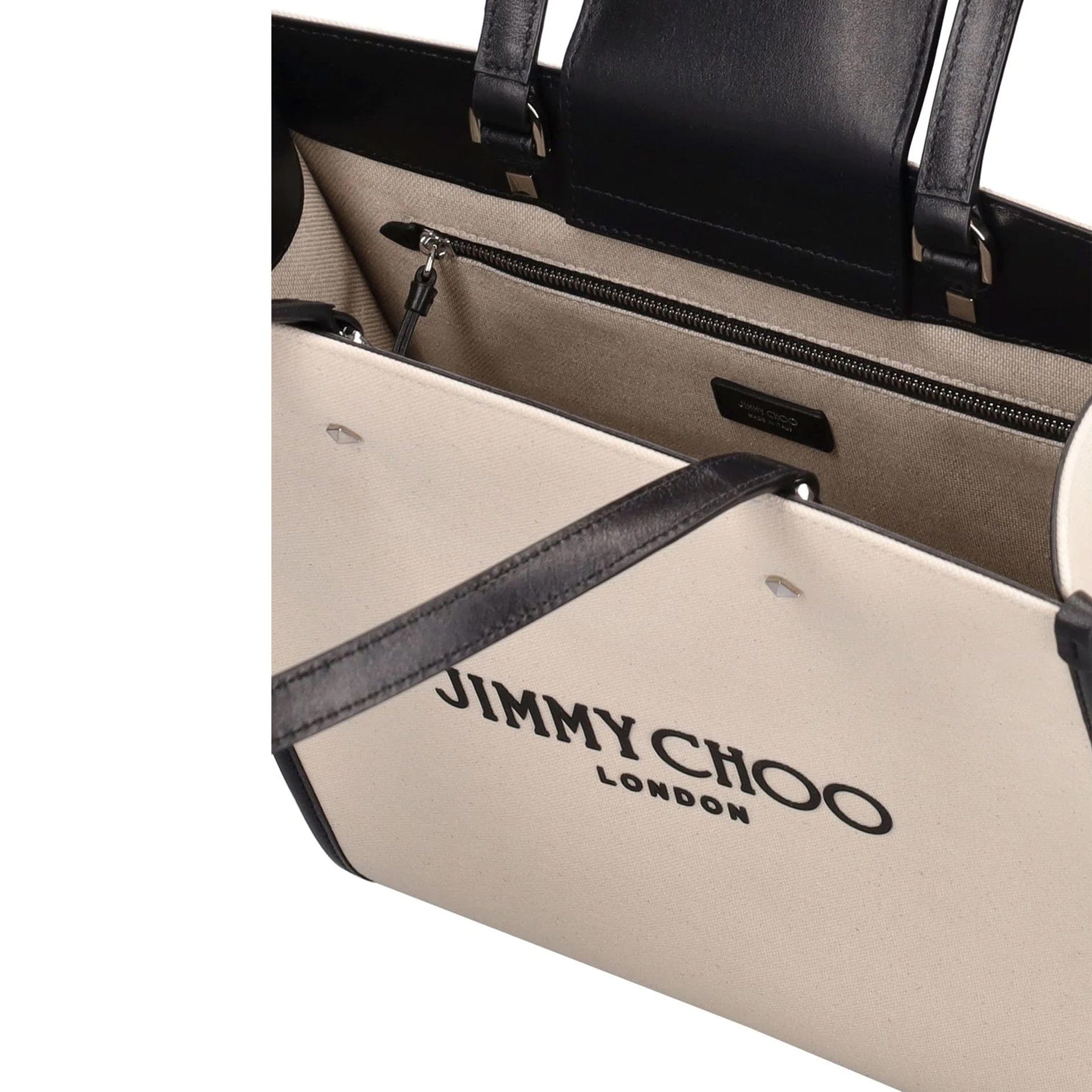 Jimmy Choo Jimmy Choo Medium Logo Tote Bag
