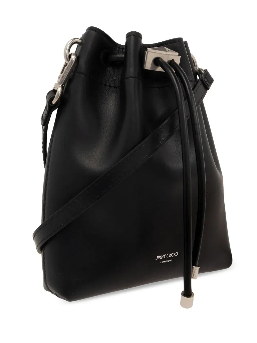 Jimmy Choo Mini Cinch Leather Bucket Bag - alternate view