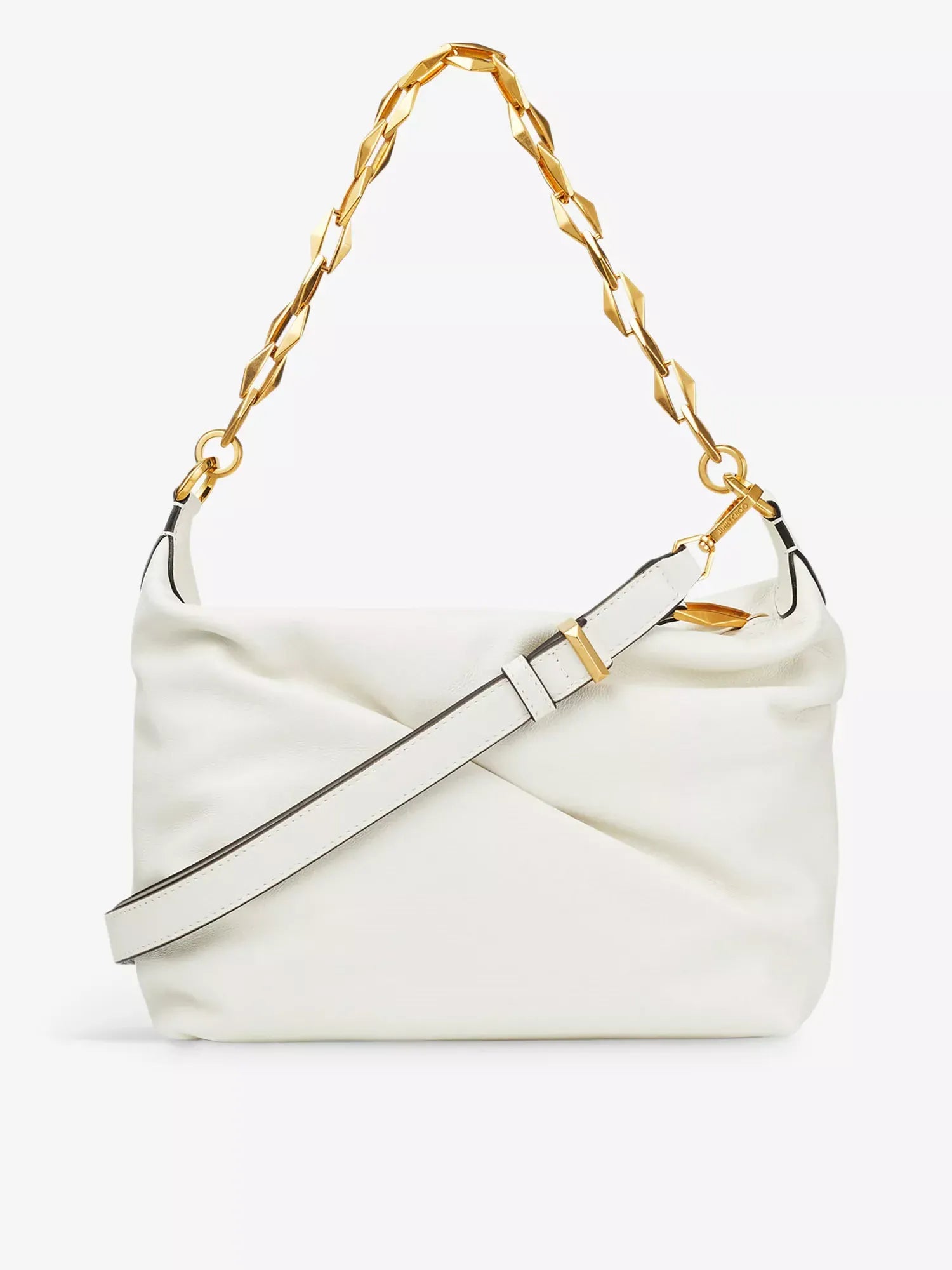 Jimmy Choo Padded Leather Shoulder Bag