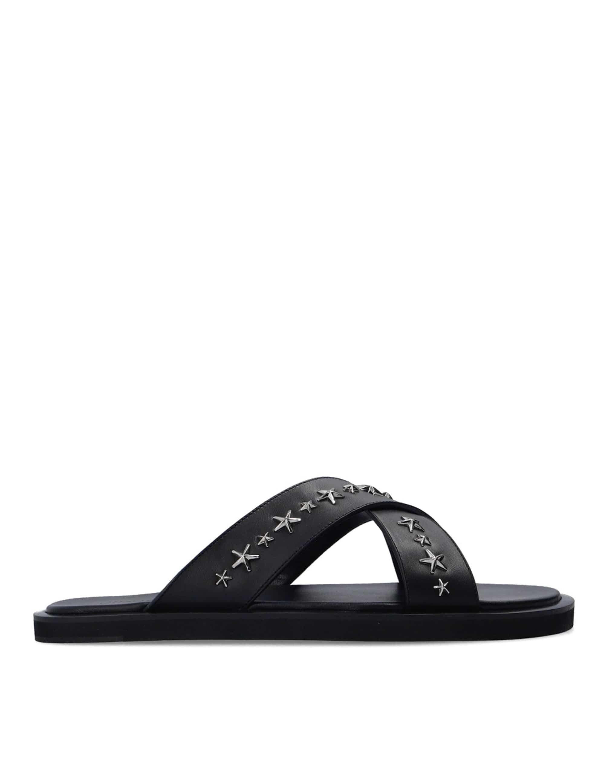 Jimmy Choo Palmo Leather Sandals