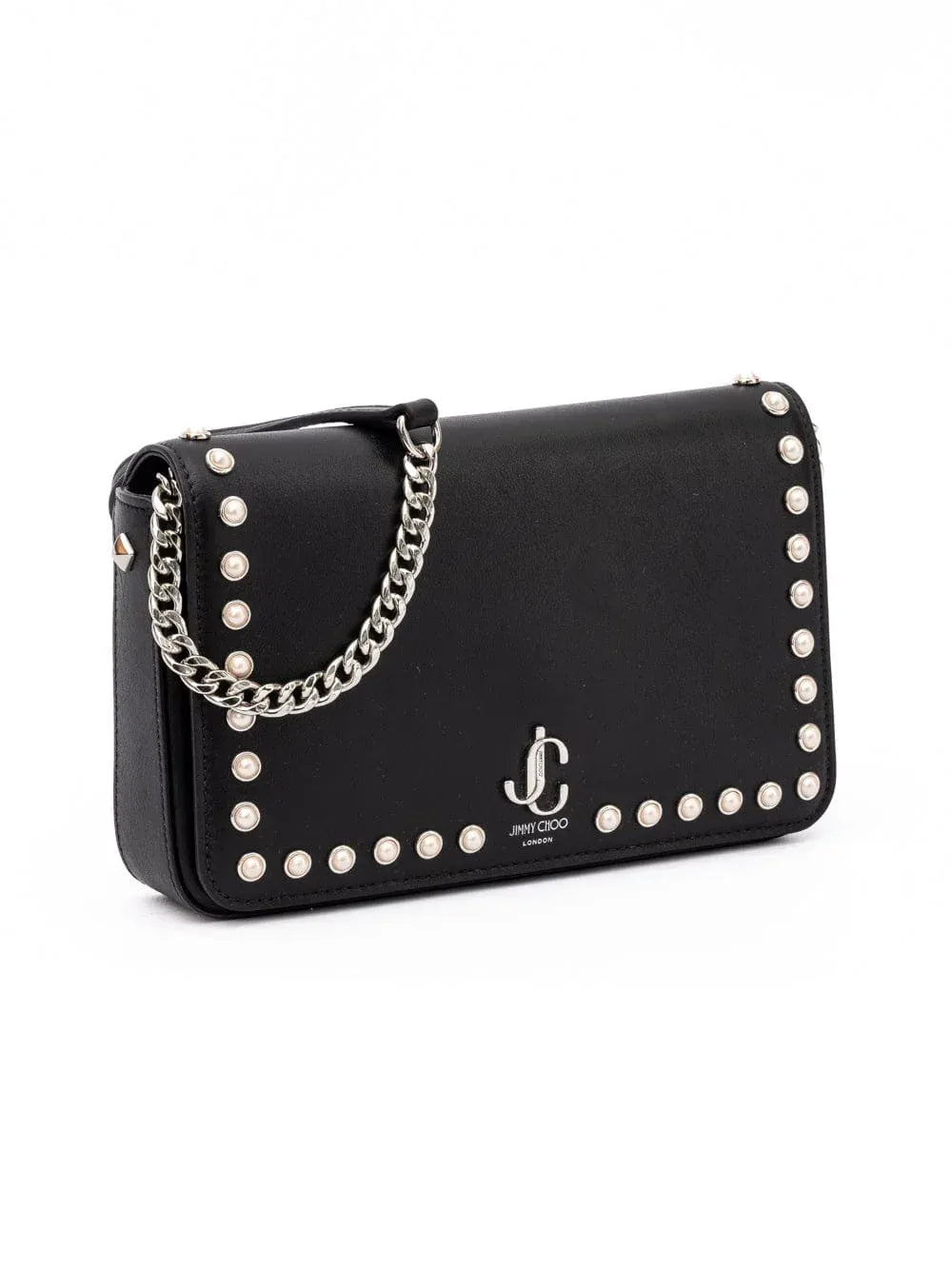 Jimmy Choo Pearl Embellished Crossbody Bag - alternate view