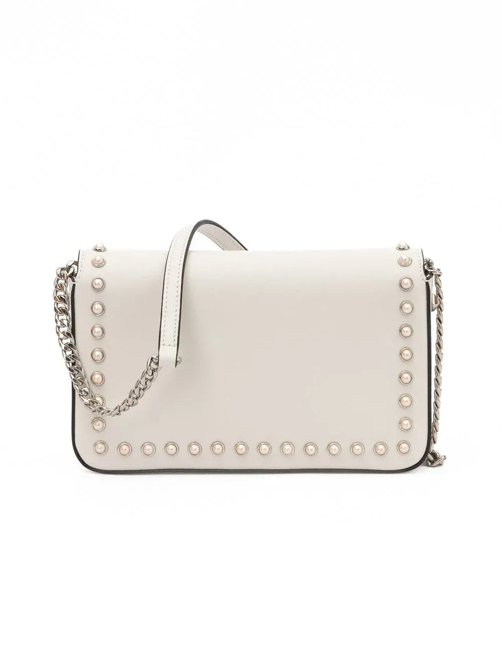 Jimmy Choo Studded Logo Crossbody Bag
