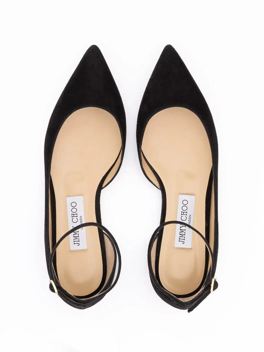 Jimmy Choo Suede Leona Ballet Flats - alternate view