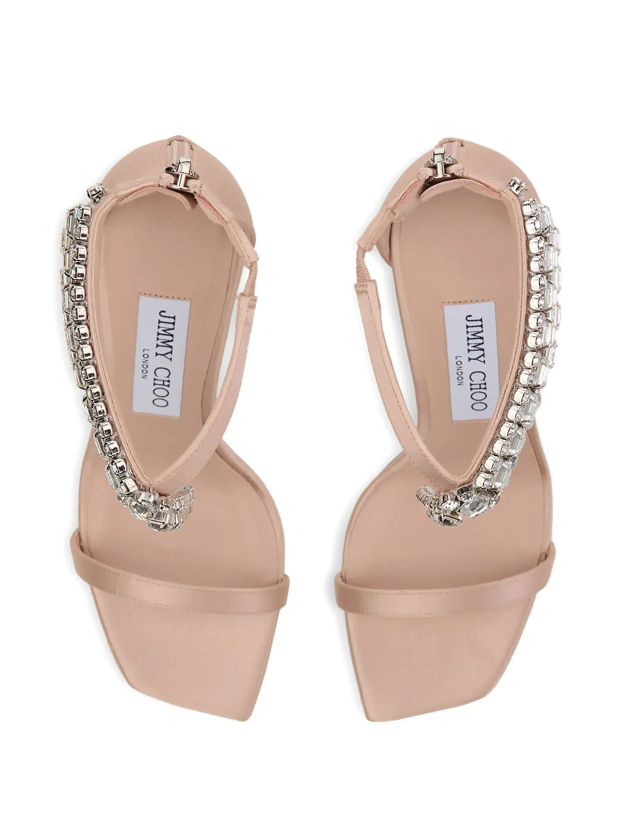 Jimmy Choo Verity 100 Satin Sandals