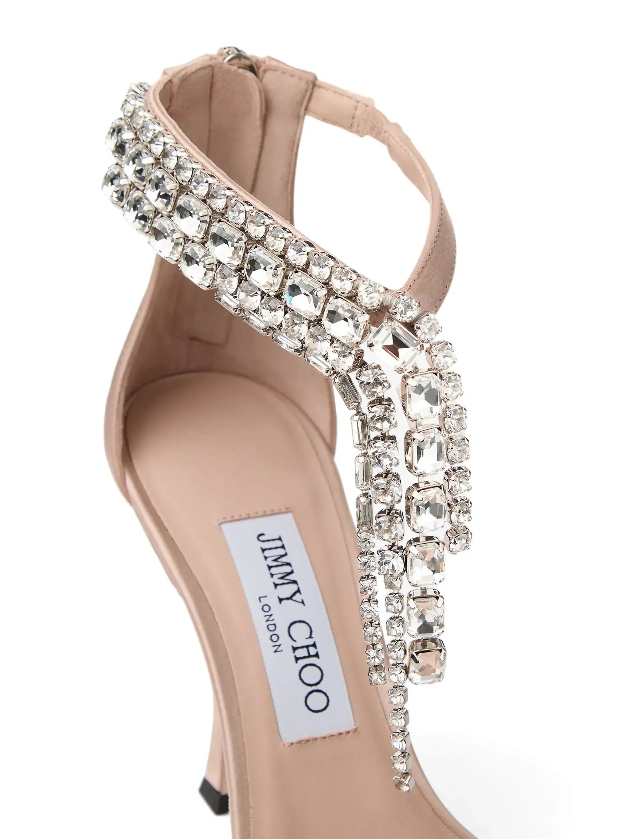 Jimmy Choo Verity 100 Satin Sandals