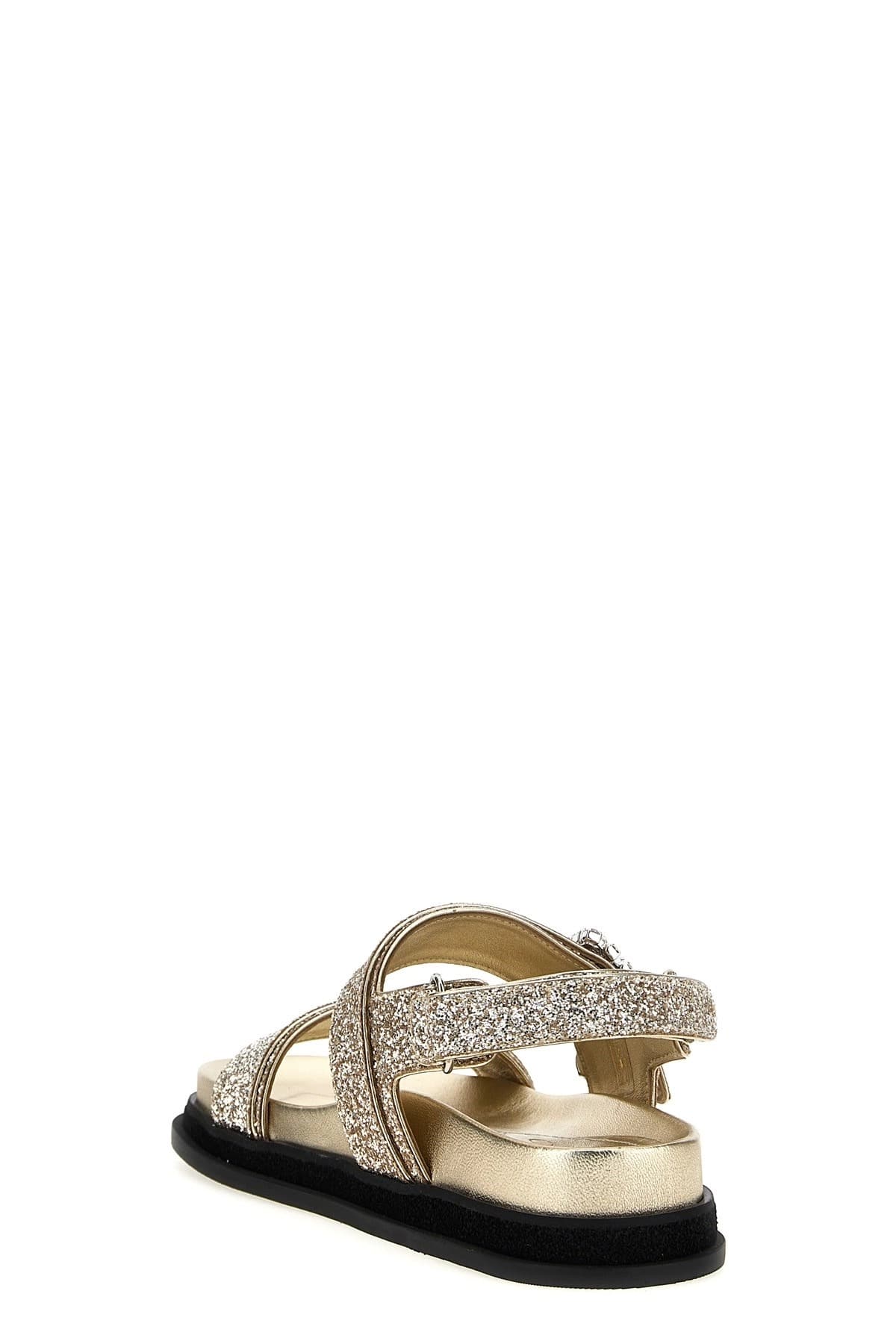 Jimmy Choo Jimmy Choo Verity Glitter Sandals