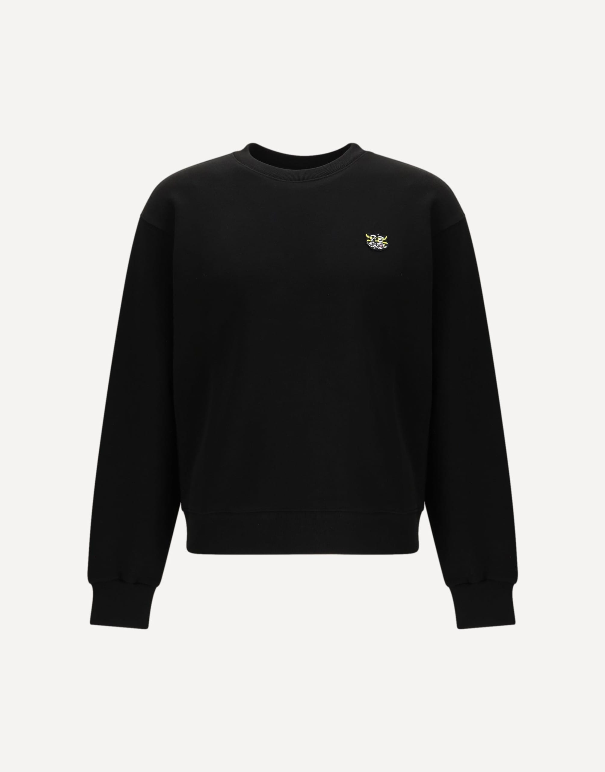 Kenzo Cotton Sweatshirt With Wild Tiger Embroidery