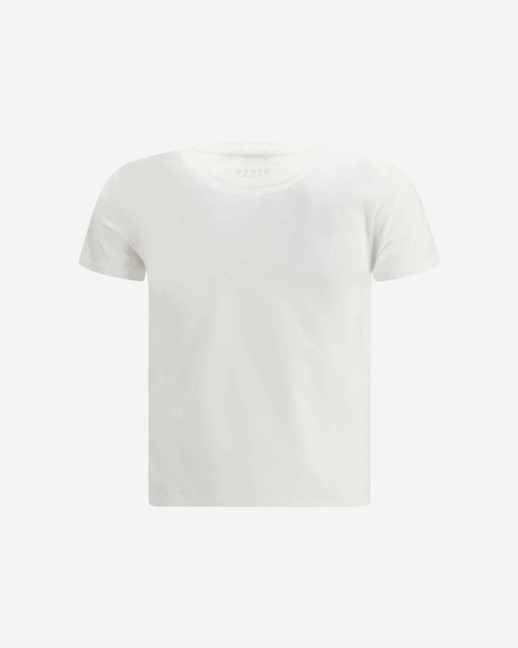 Kenzo Cotton T-Shirt Embroidered Wild Tiger