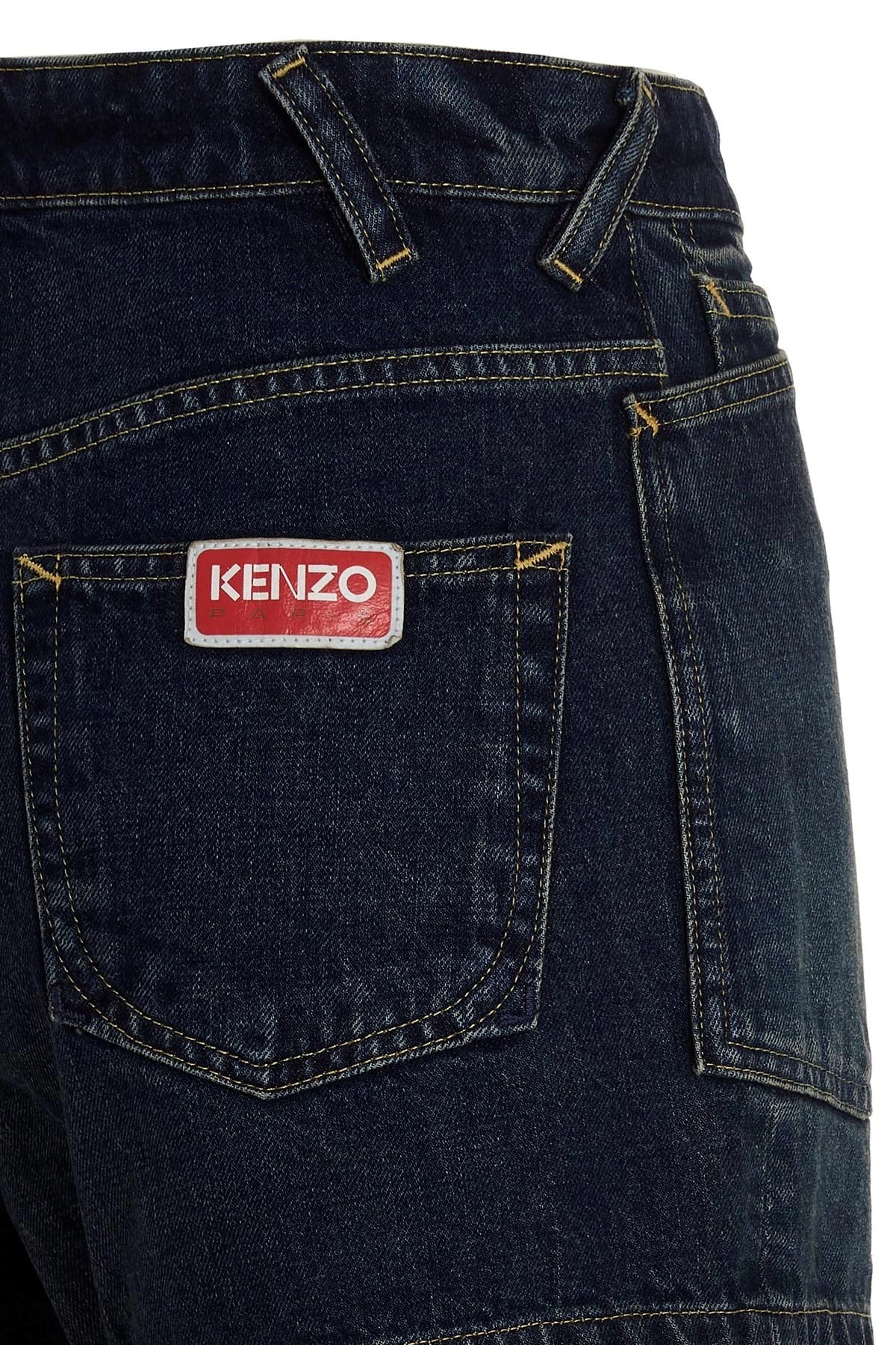 Kenzo Kenzo Denim Bermuda Shorts