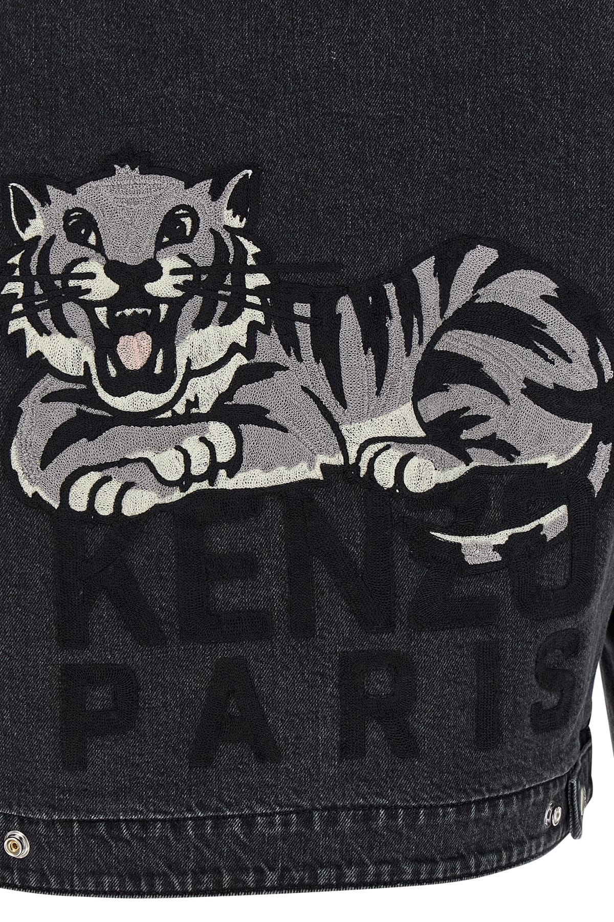 Kenzo Kenzo Happy Tiger Denim Jacket