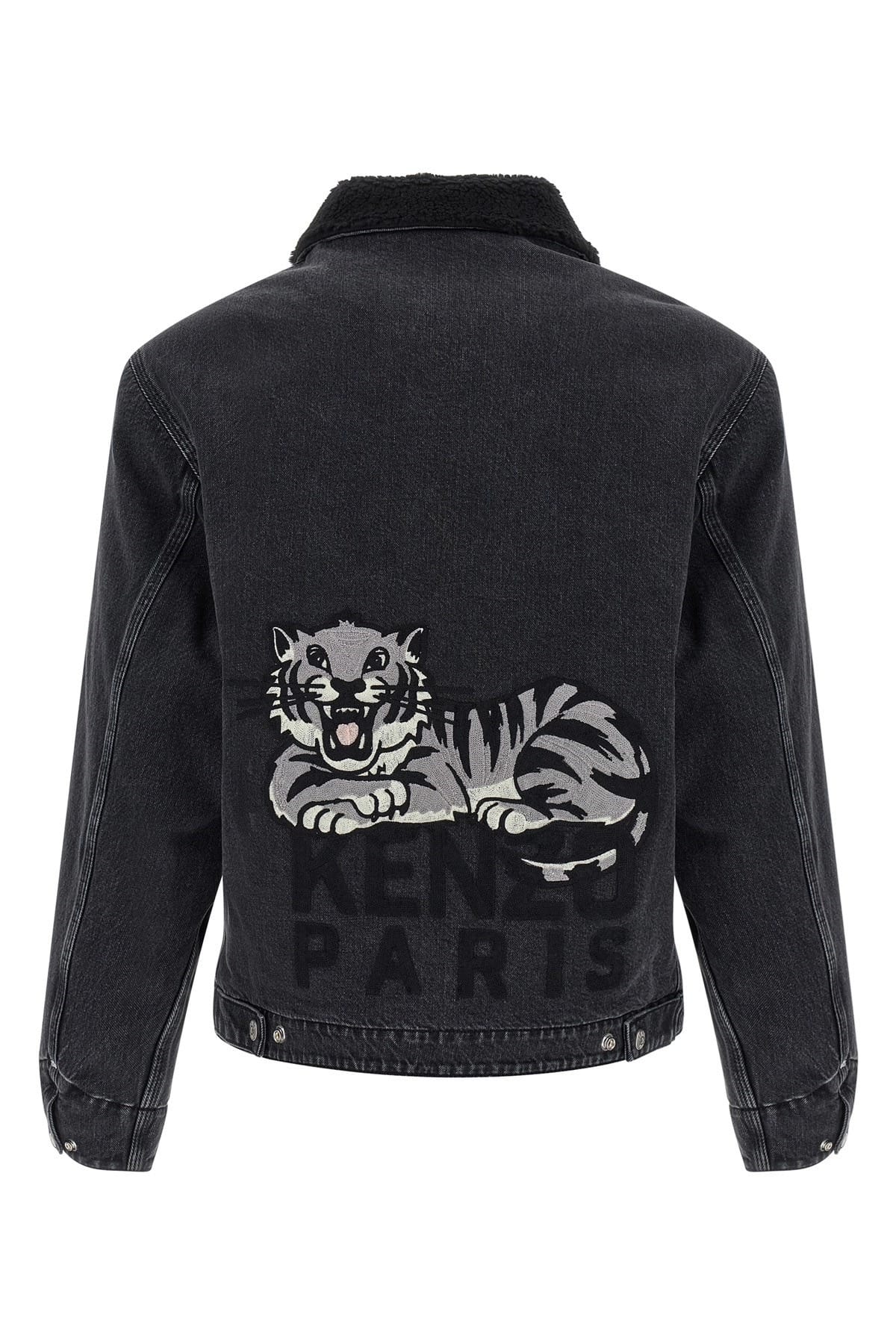 Kenzo Kenzo Happy Tiger Denim Jacket