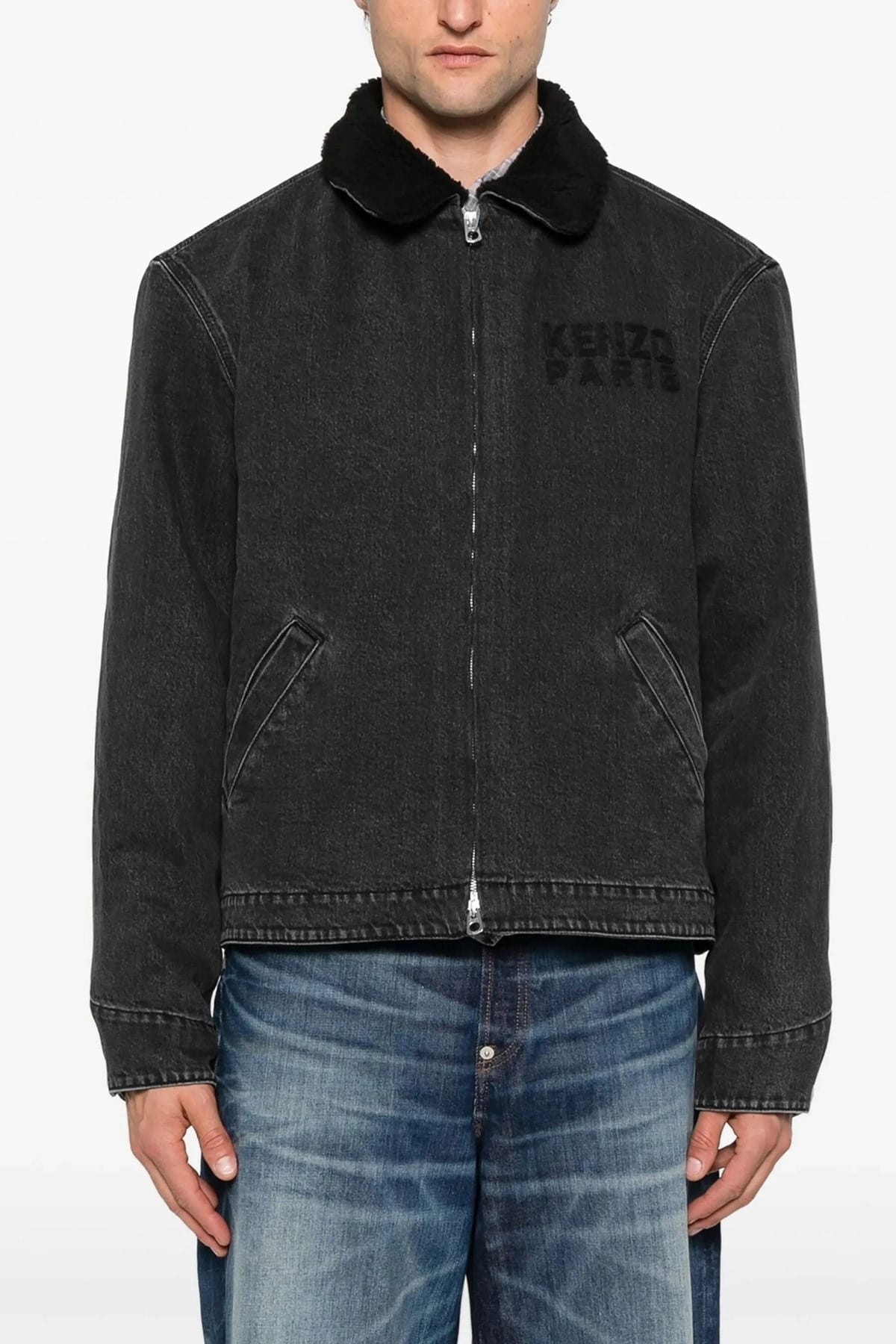 Kenzo Kenzo Happy Tiger Denim Jacket