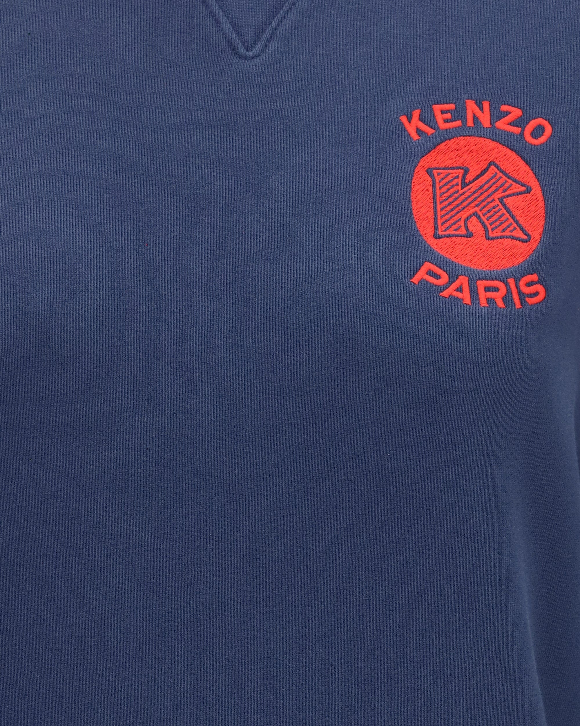 Kenzo Kenzo Paris Emblem Embroidered Cotton Sweatshirt