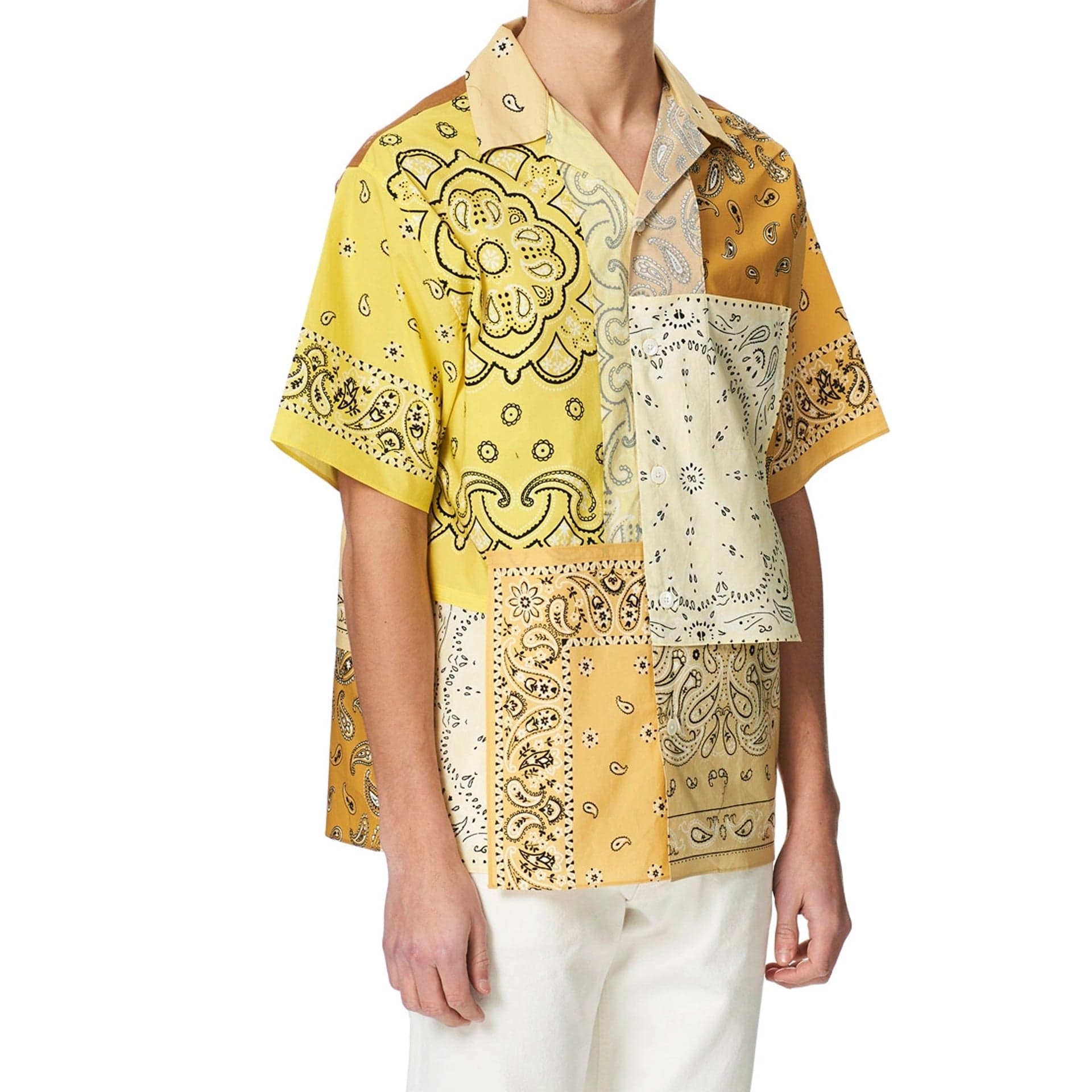 Kenzo Patchwork Short Sleeved Shirt