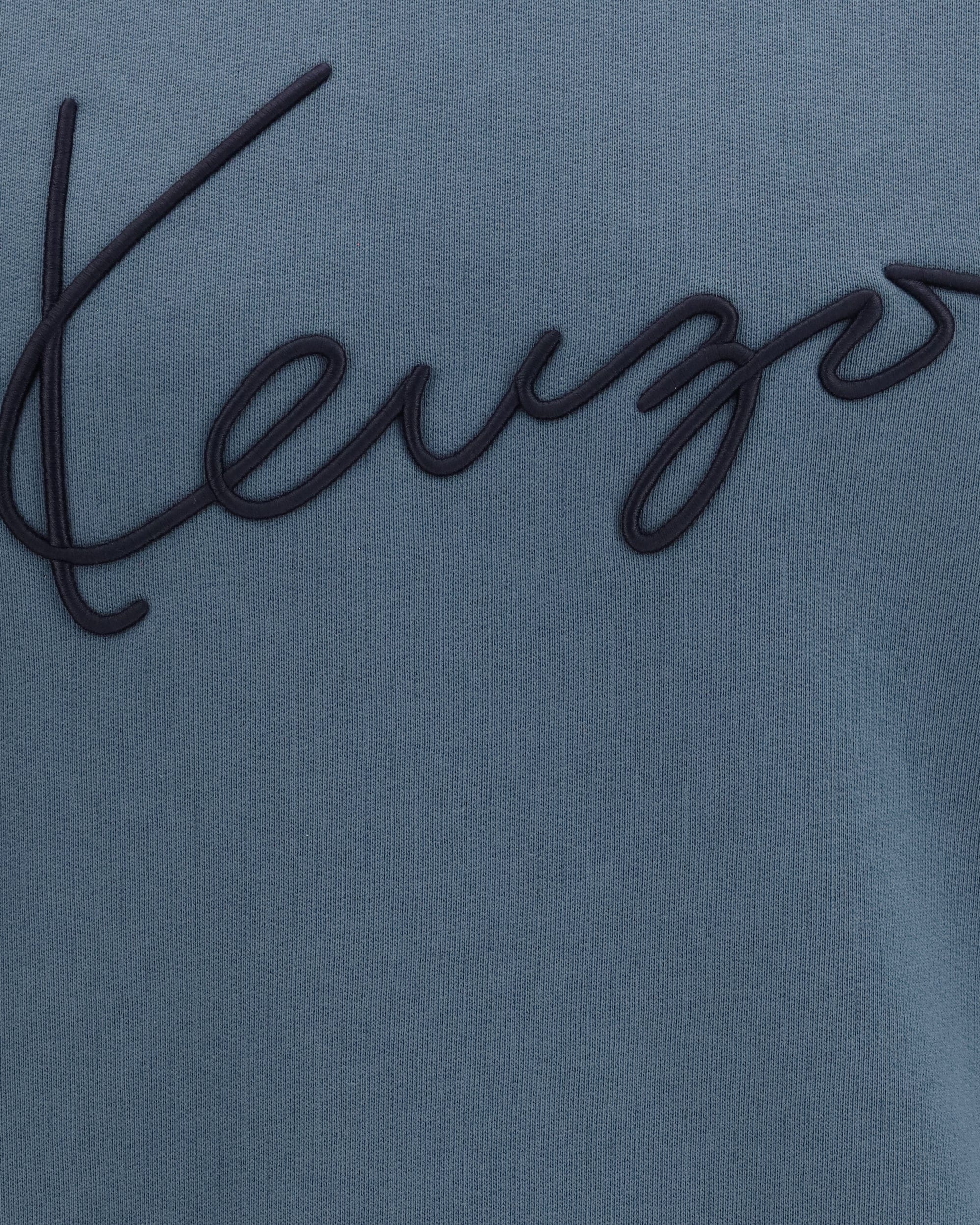 Kenzo Kenzo Signature Embroidered Cotton Sweatshirt