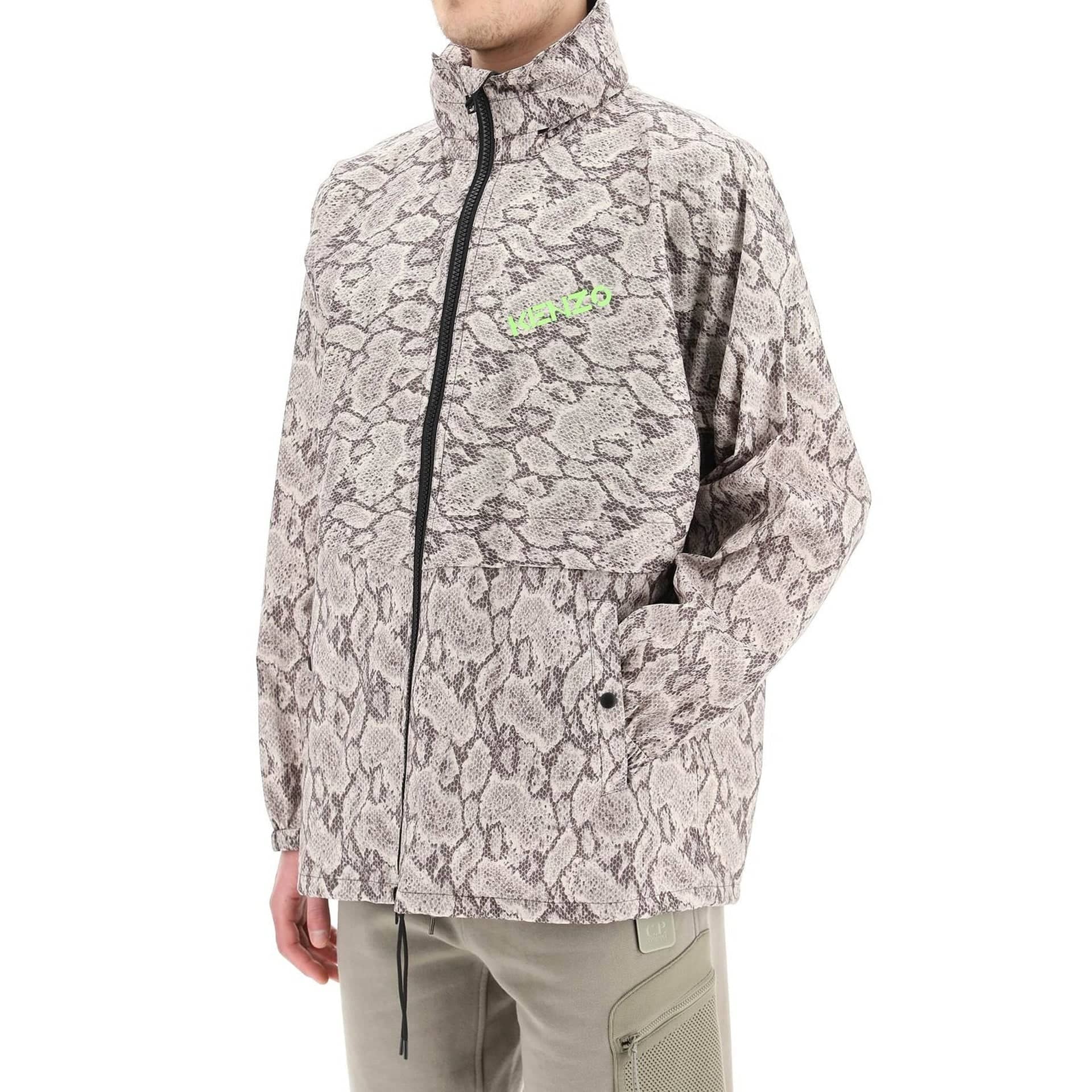 Kenzo Snakeskin Printed Jacket - alternate view