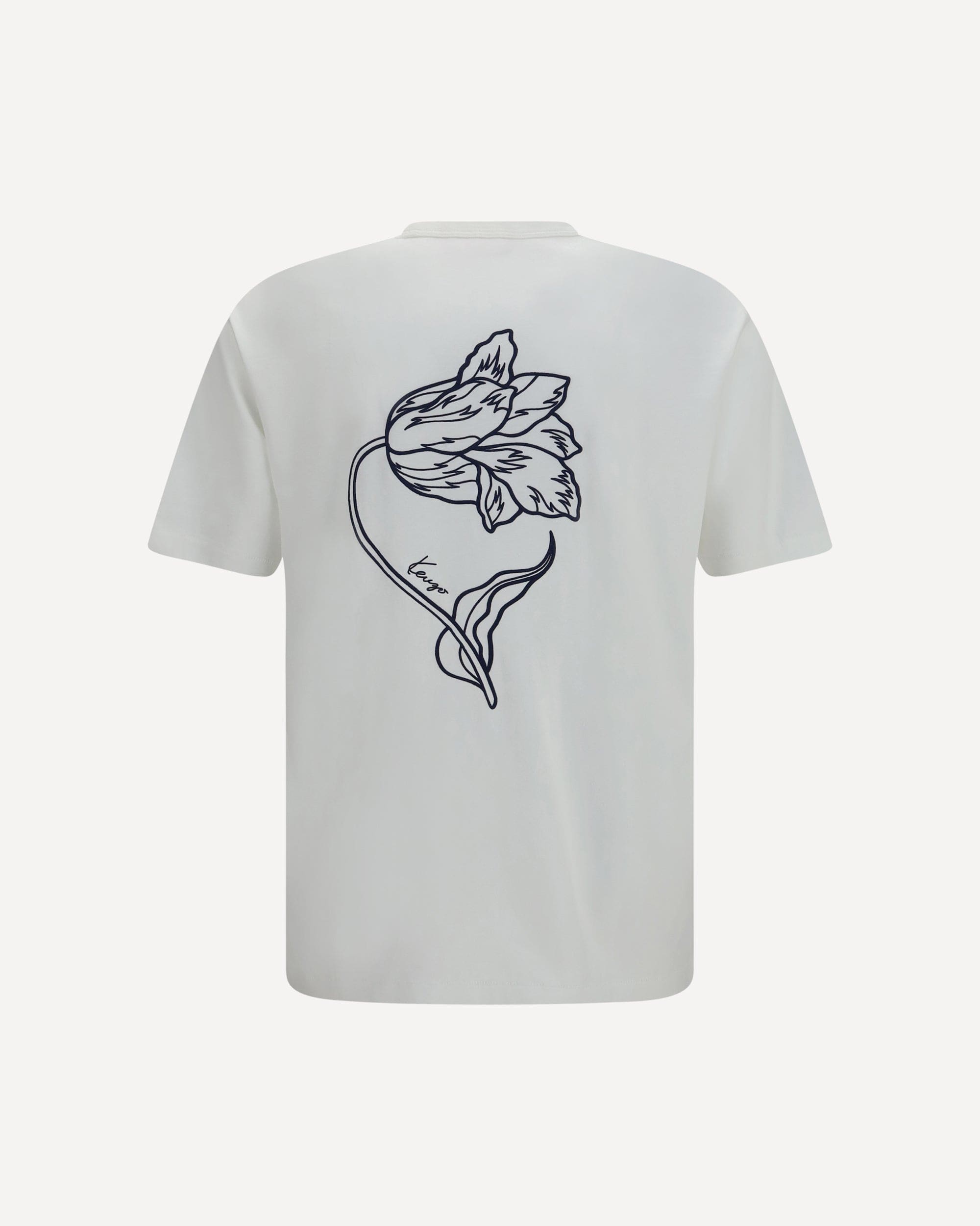 Kenzo Camiseta de algodón bordada Tulip de Kenzo - alternate view