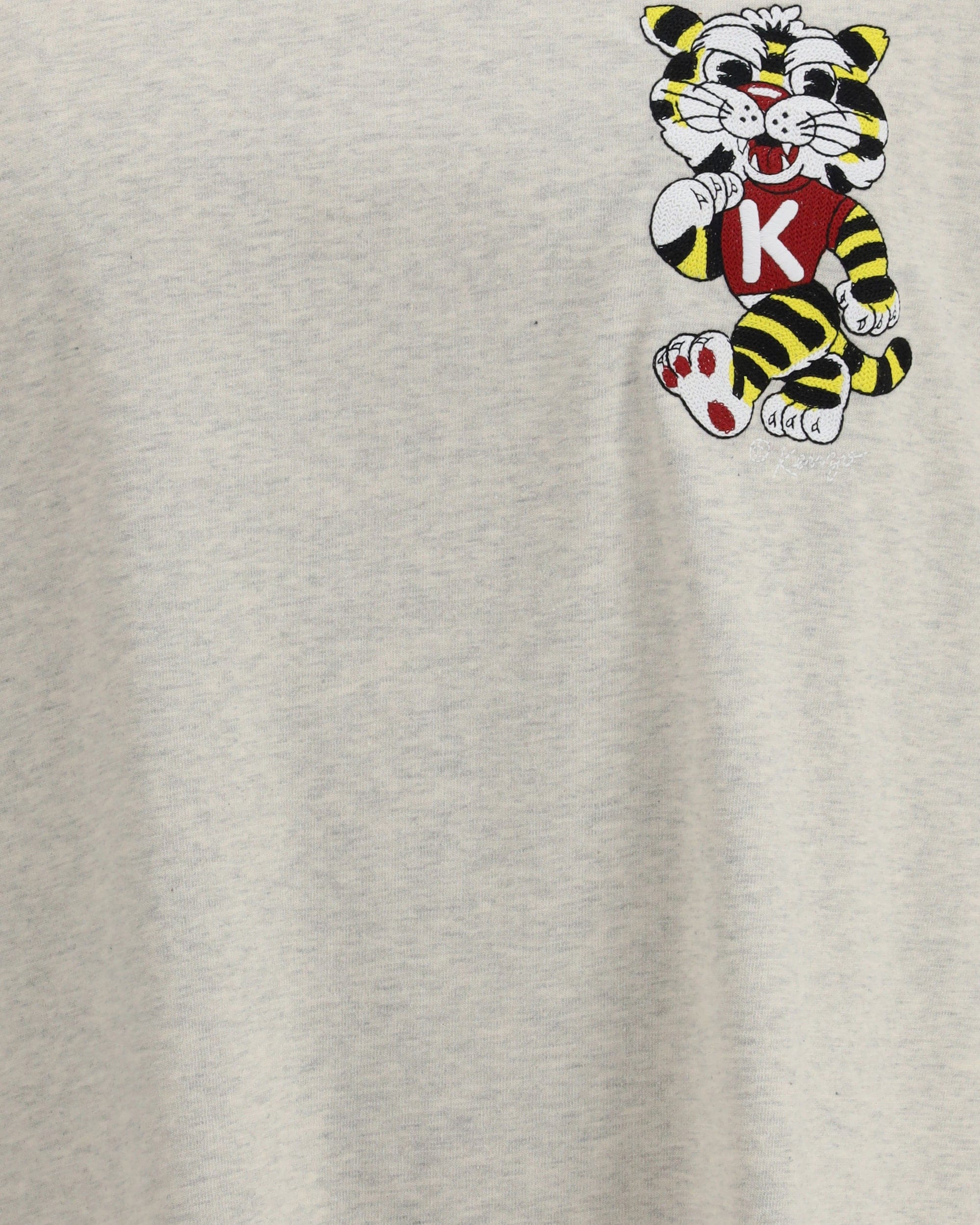 Kenzo Wild Tiger Motif Embroidered Oversized T-Shirt