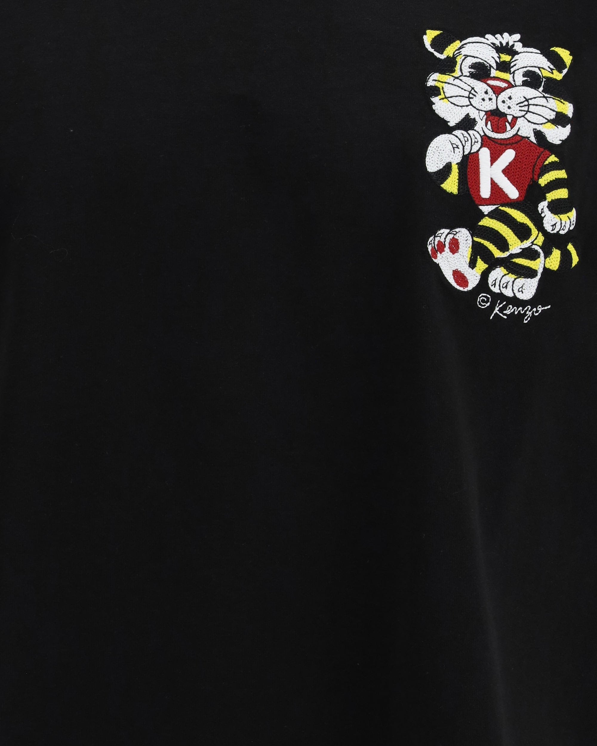 Kenzo Wild Tiger Motif Oversized T-Shirt