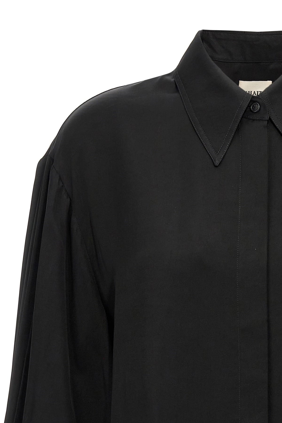 Khaite Khaite Bam Cupro Shirt