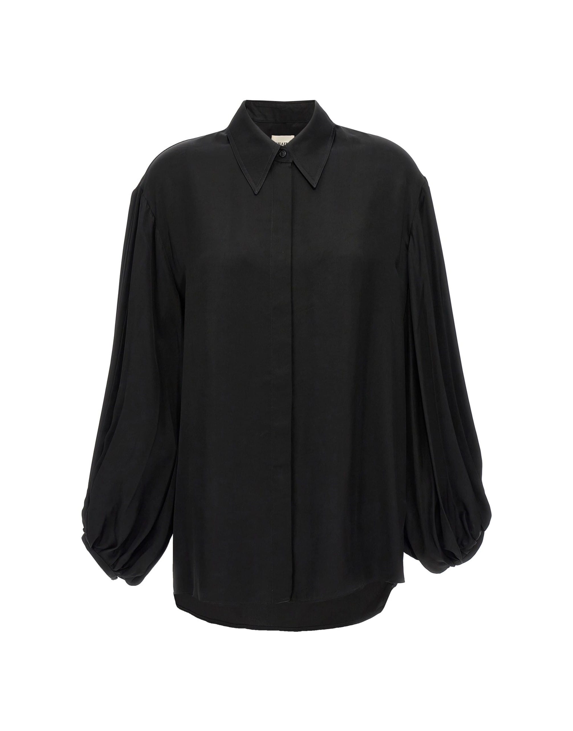 Khaite Khaite Bam Cupro Shirt