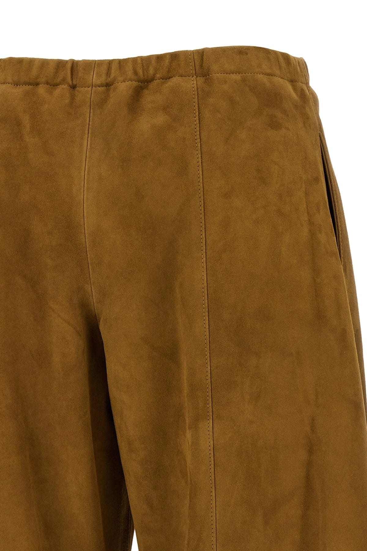 Khaite Khaite Clover Suede Pants