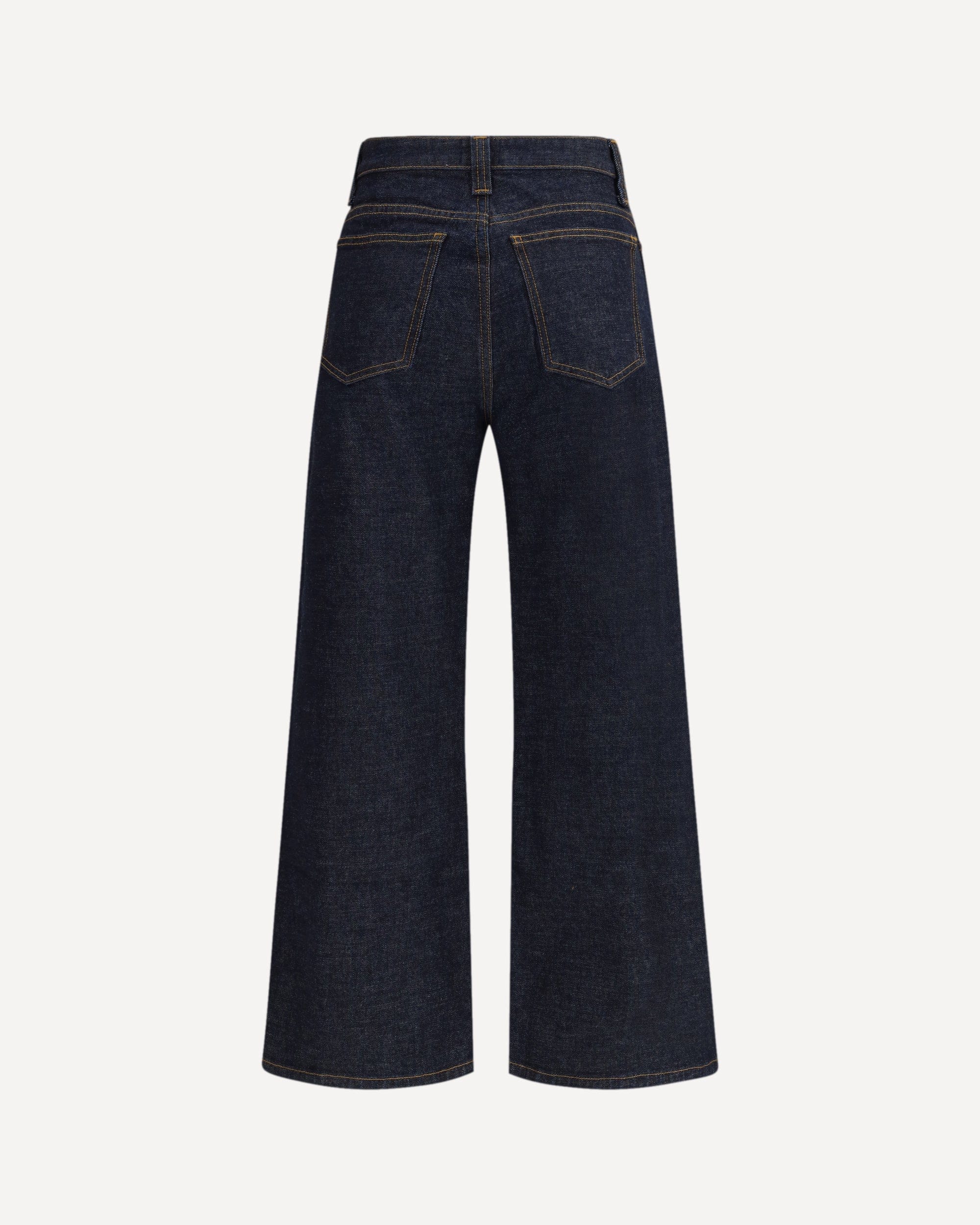Khaite Delina High-Rise Straight-Leg Jeans