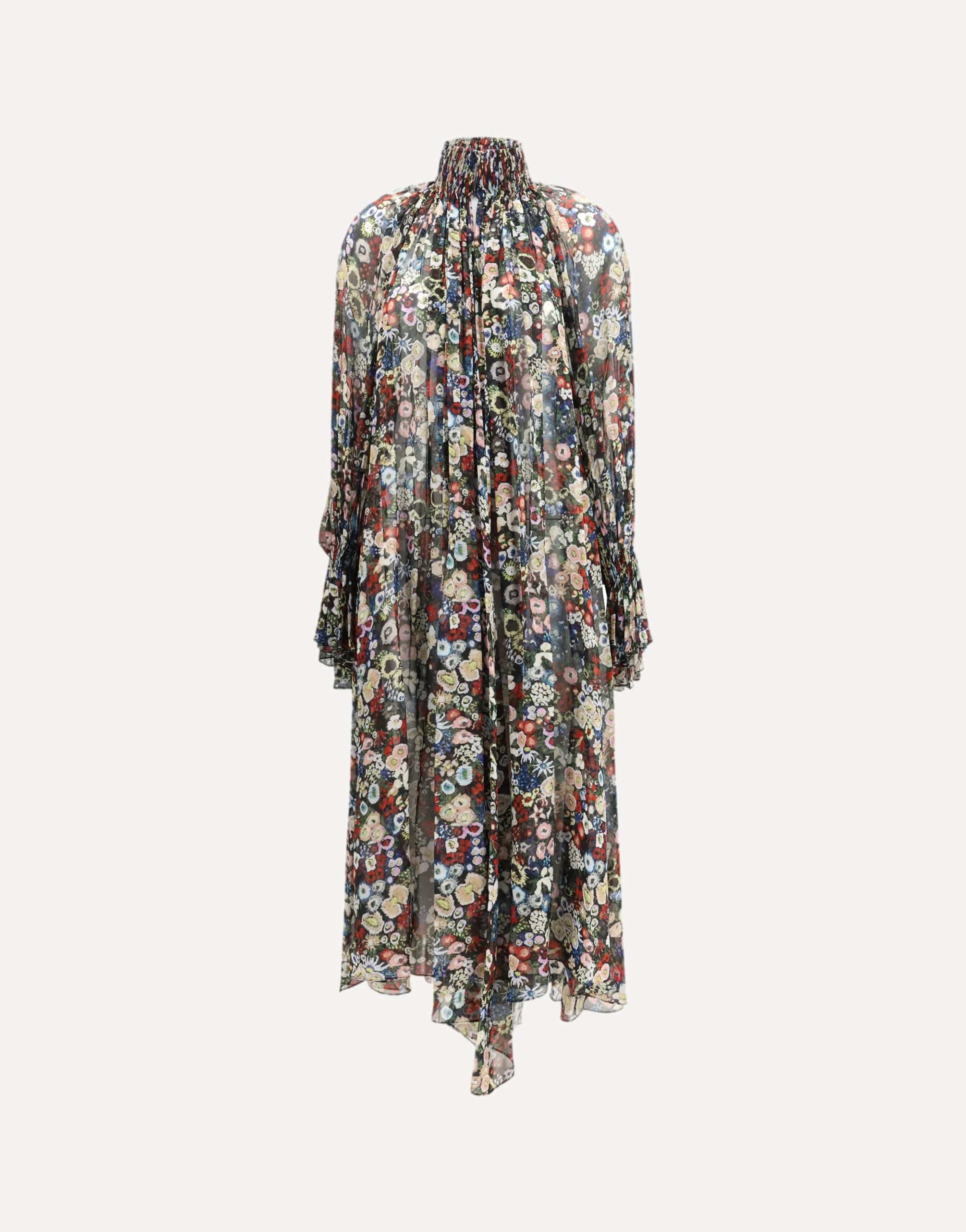 Khaite Edgar Floral Maxi Dress