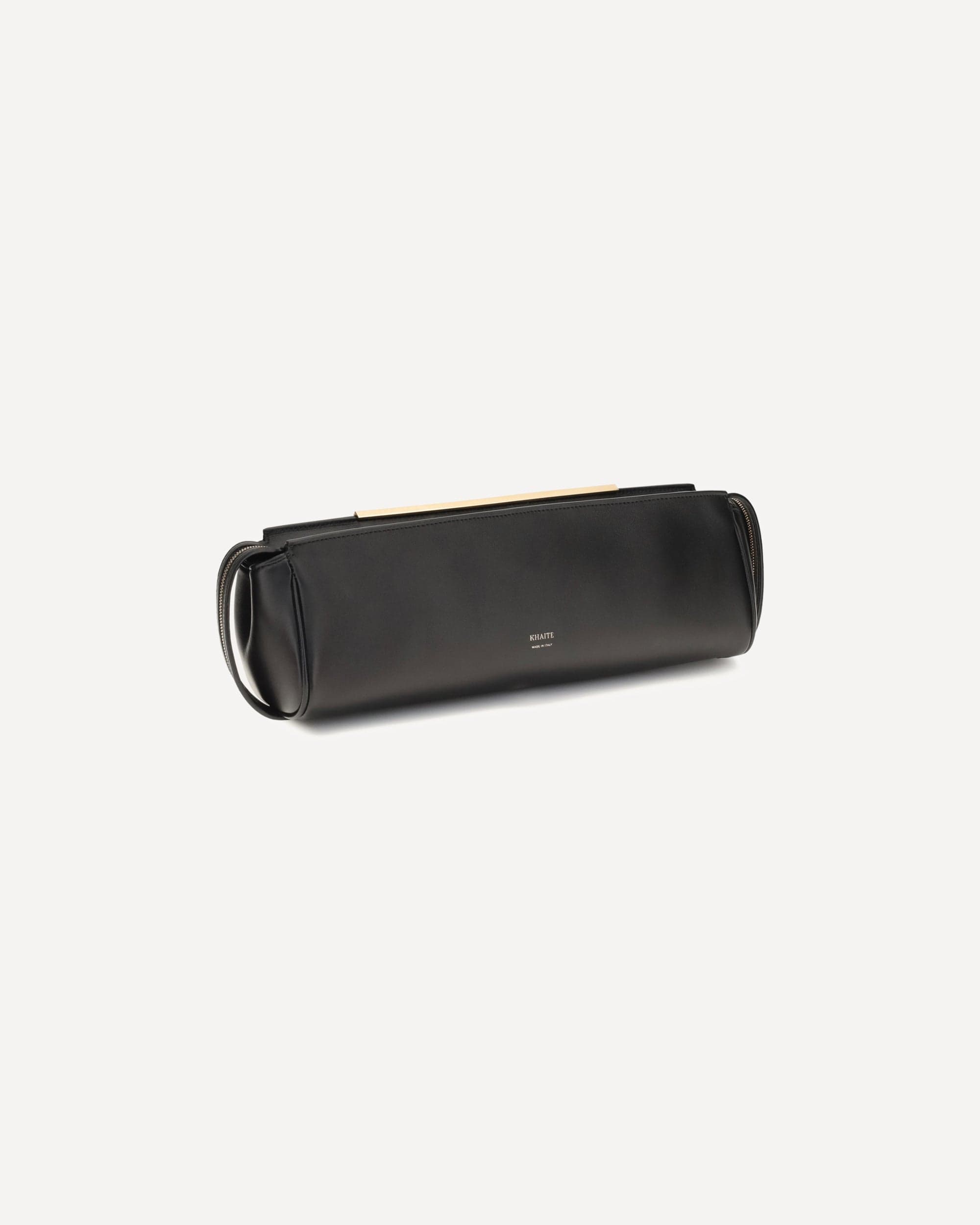 Khaite Evening Leather Clutch Bag - alternate view