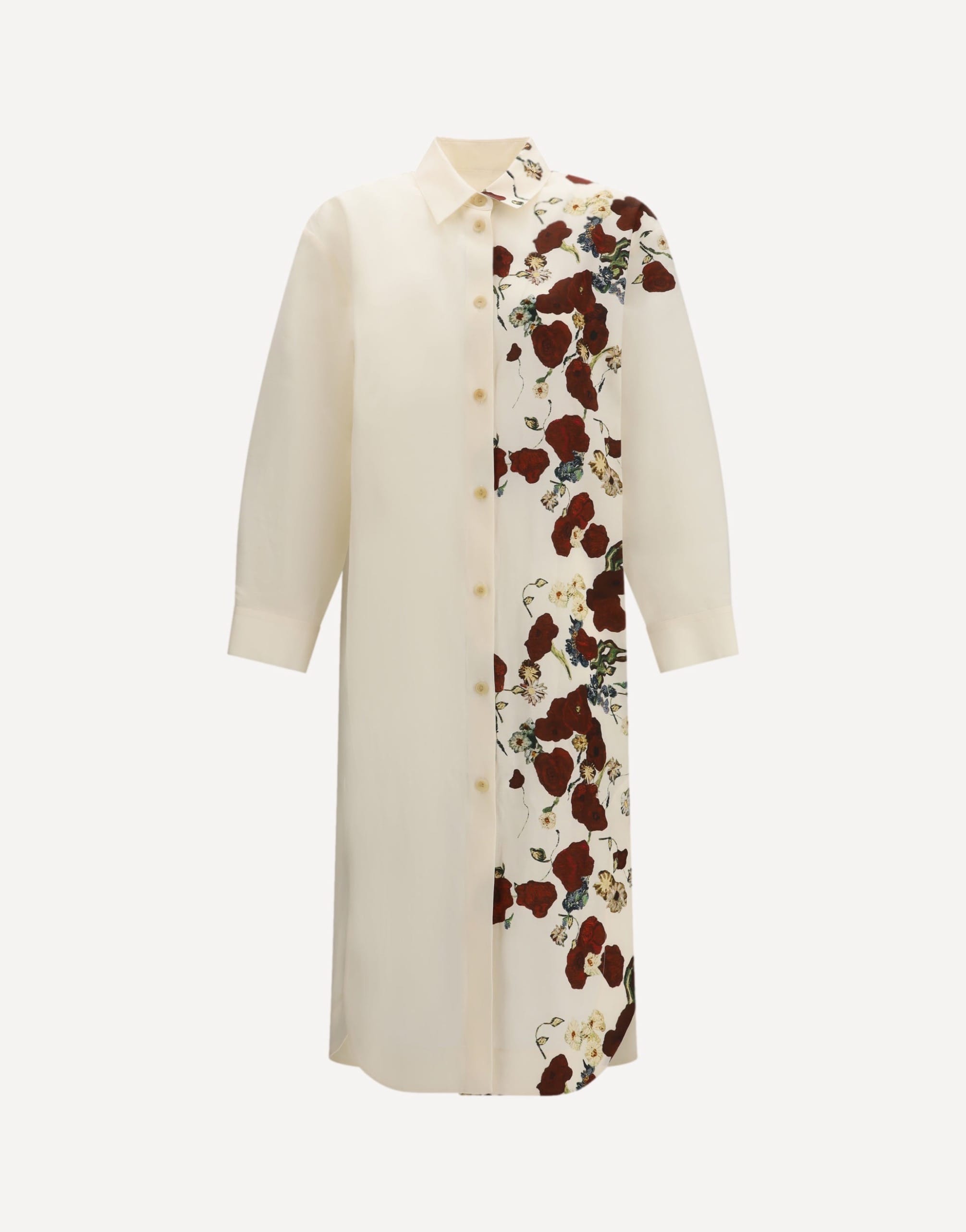 Khaite Gloria Shirt Dress Midi