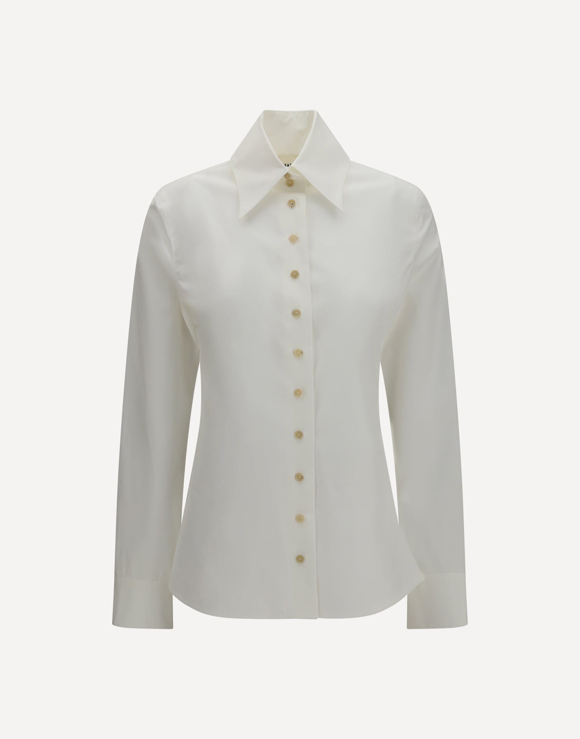 Khaite Khaite Ivy High-Neck Shirt