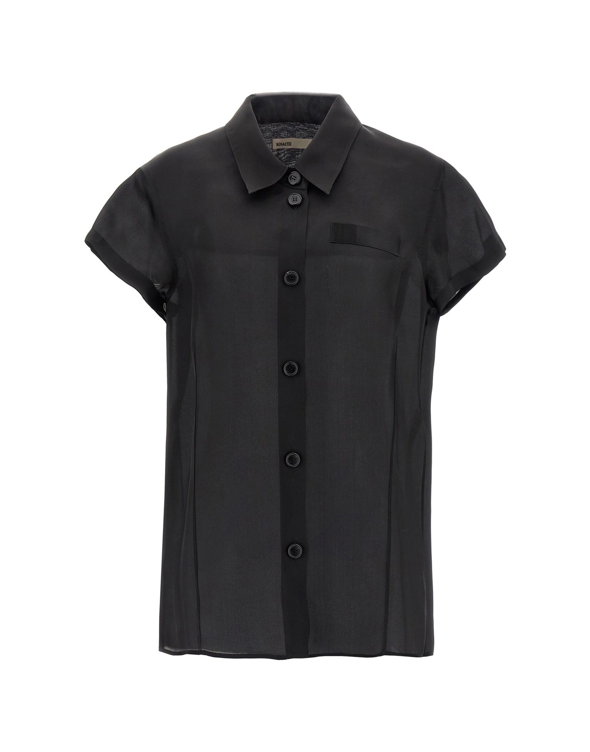 Khaite Khaite Keefe Silk Organza Shirt