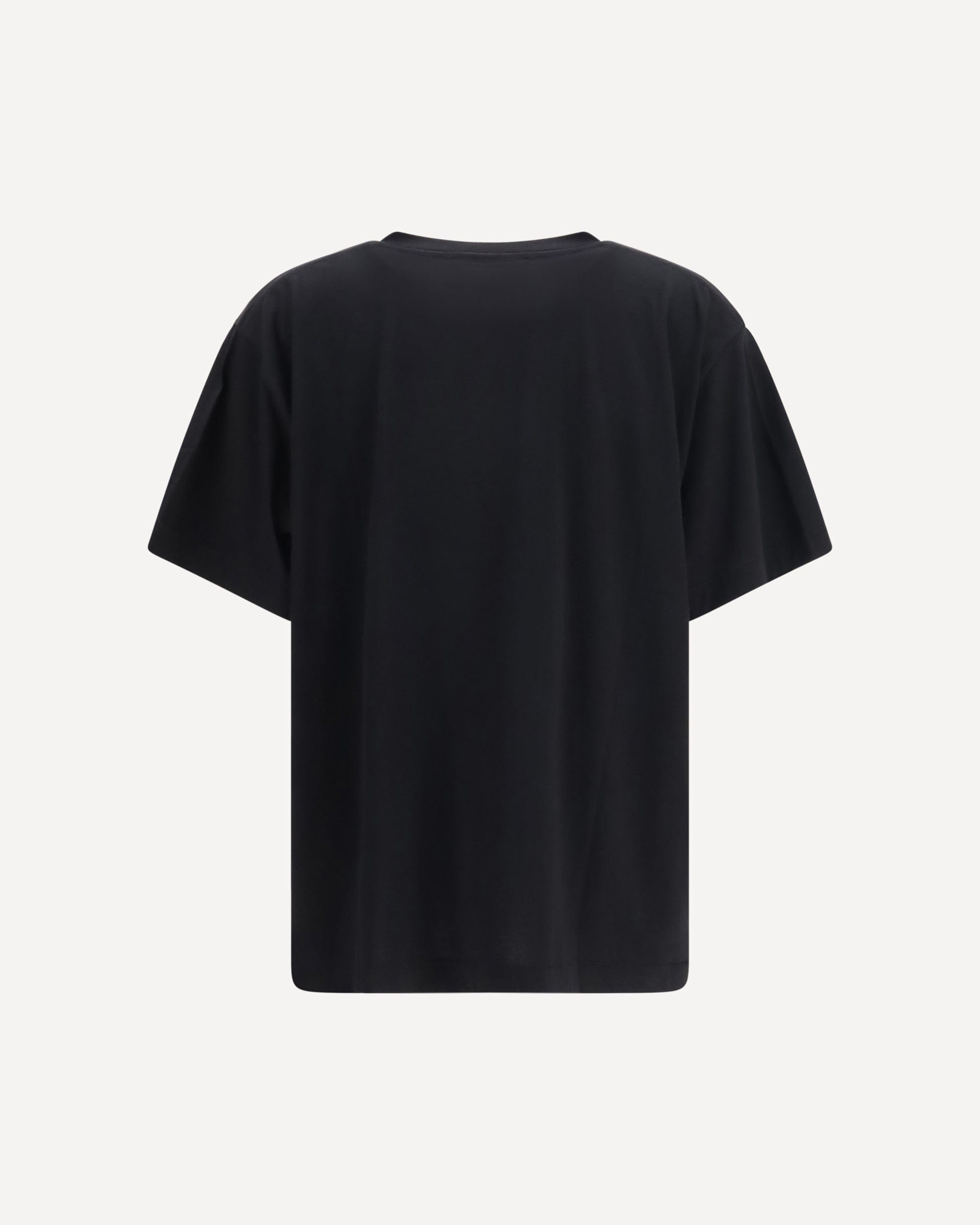 Khaite Linda V-Neck Ladder Stitch T-Shirt