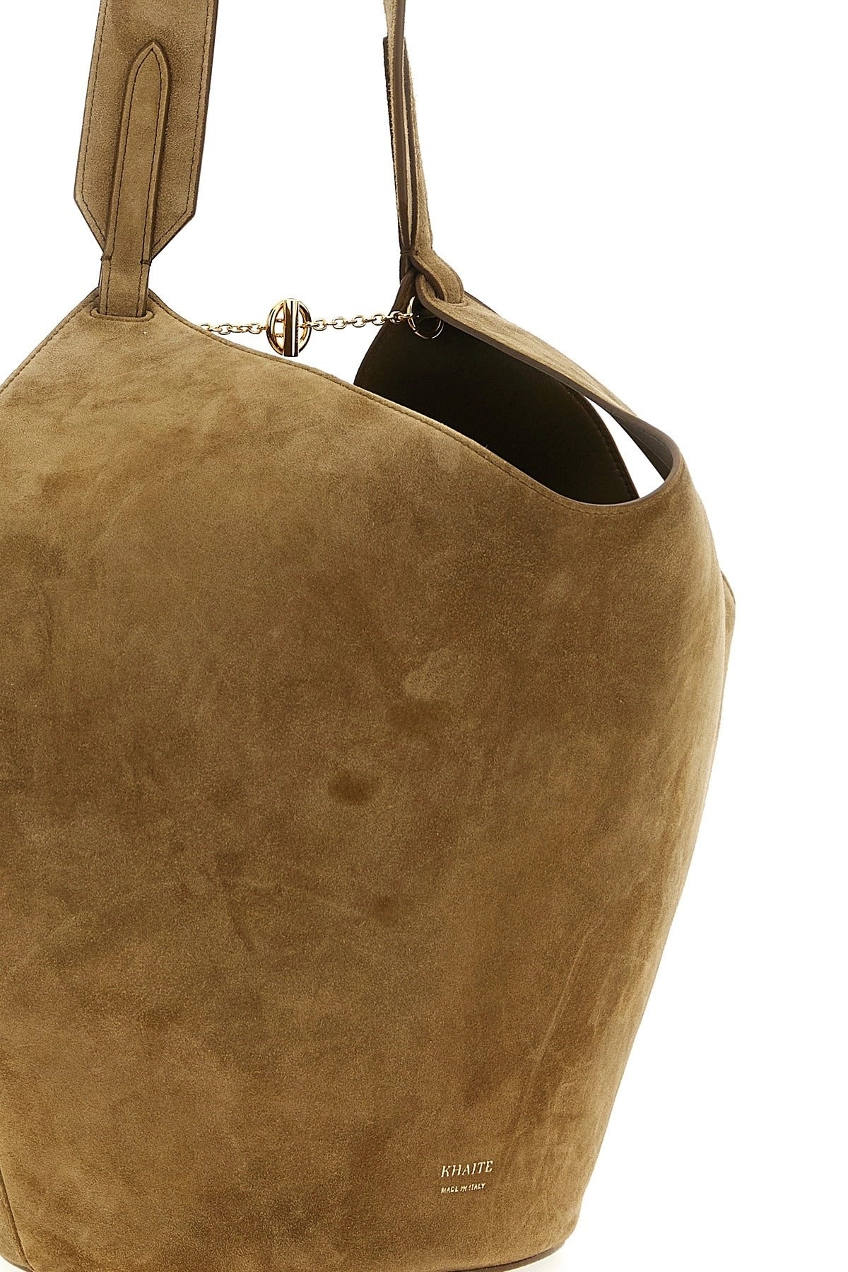 Khaite Lotus Small Shopping Bag Tote