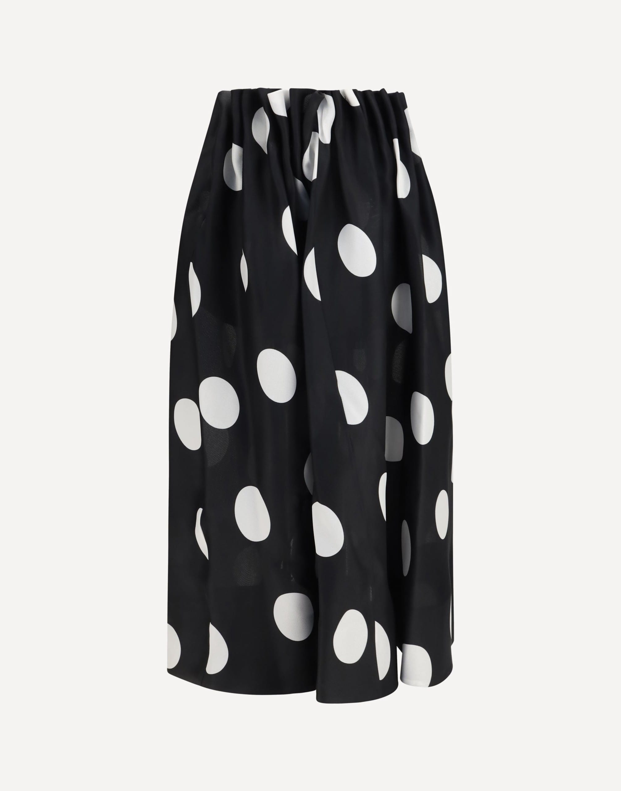 Khaite Riley Polka-Dot Midi Skirt