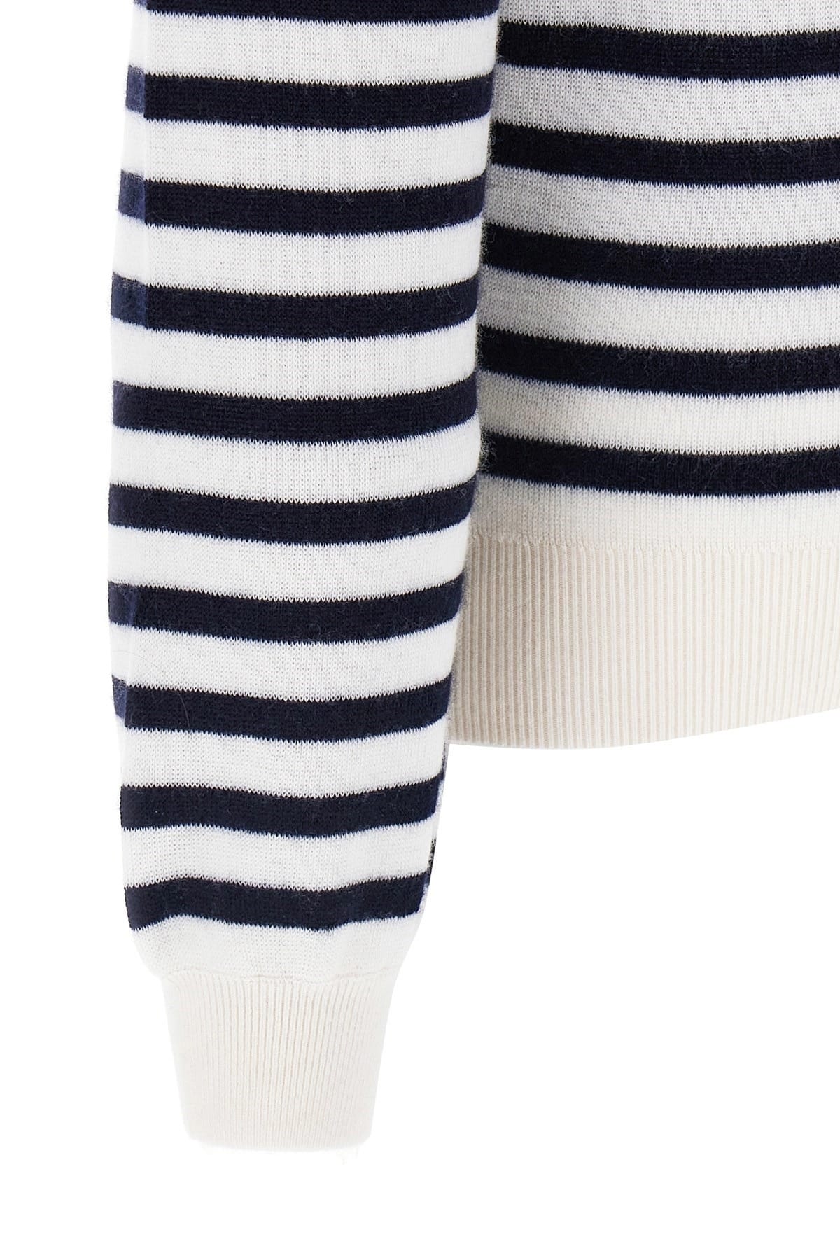 Khaite Khaite Viola Striped Cashmere Sweater