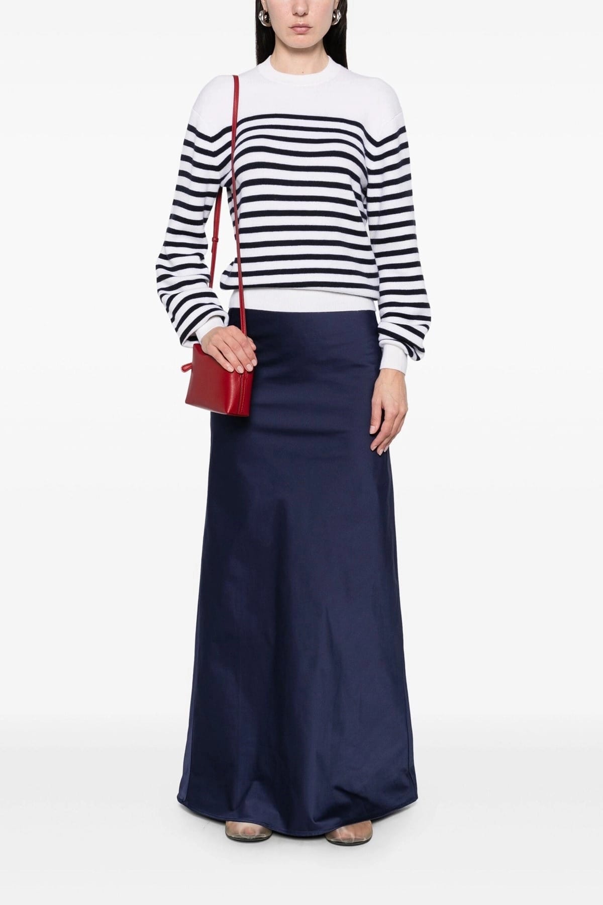 Khaite Khaite Viola Striped Cashmere Sweater
