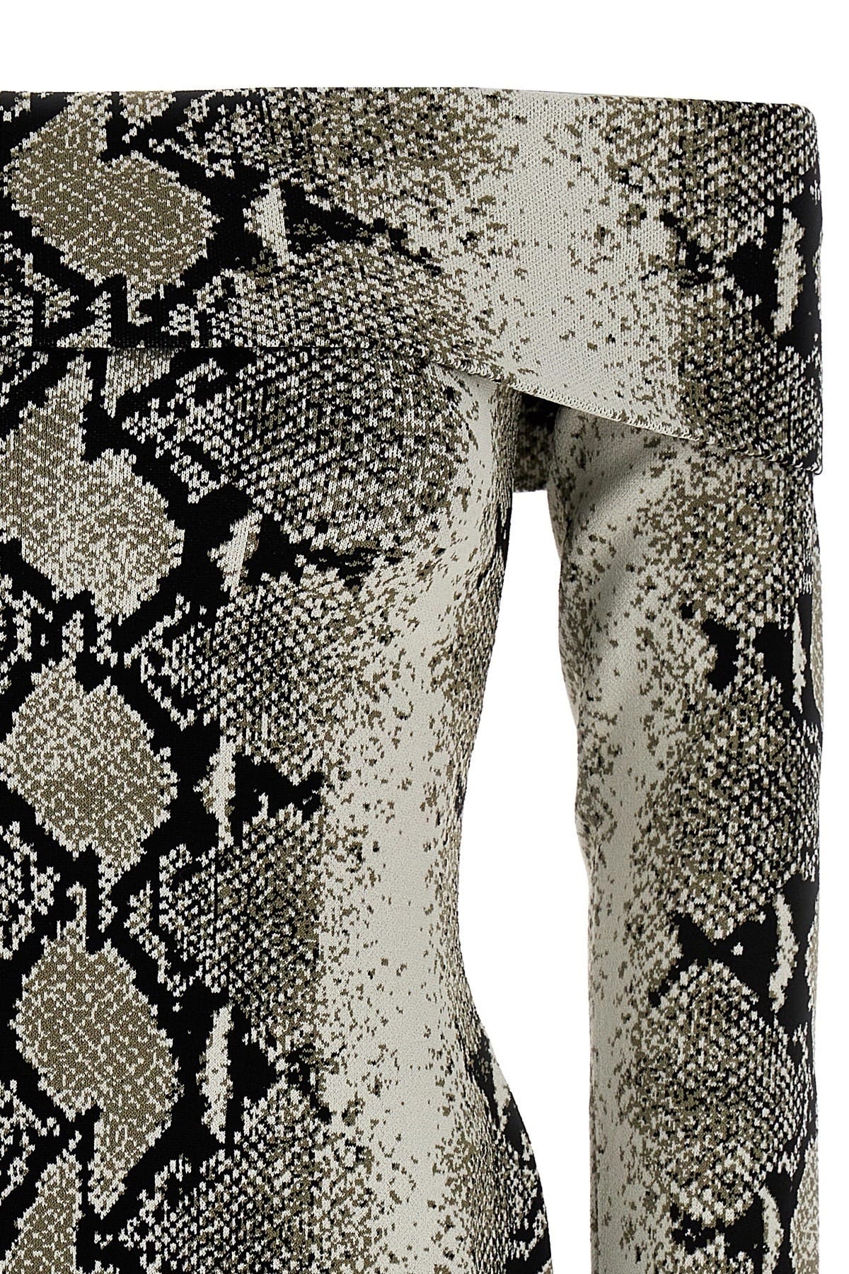 Khaite Khaite Vivi Snake Print Top