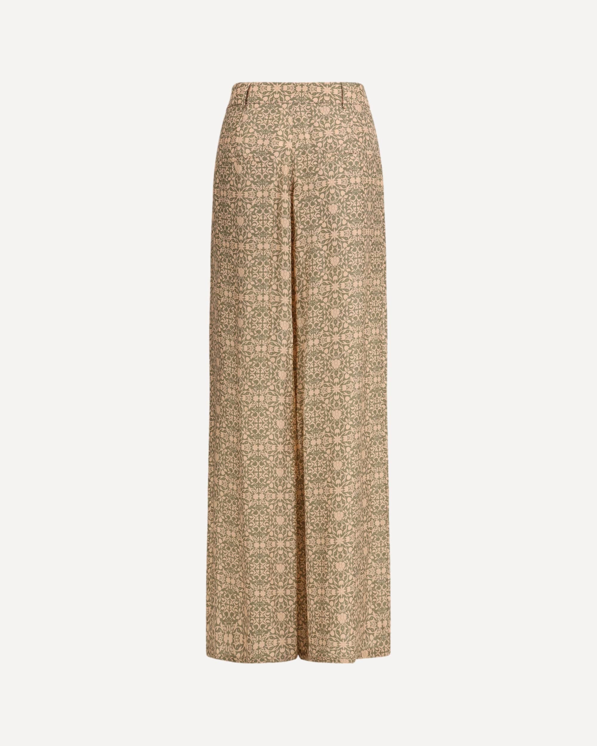 Kristina Ti All-Over Pattern Trousers - alternate view