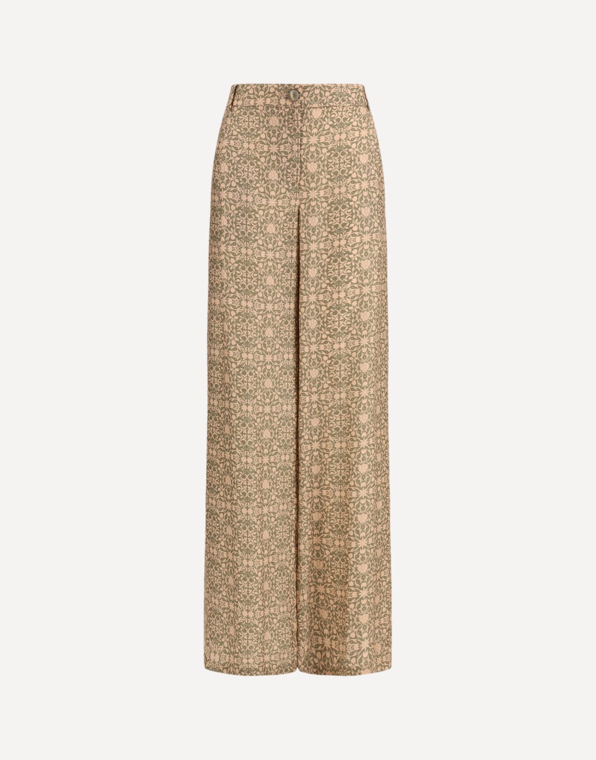 Kristina Ti All-Over Pattern Trousers