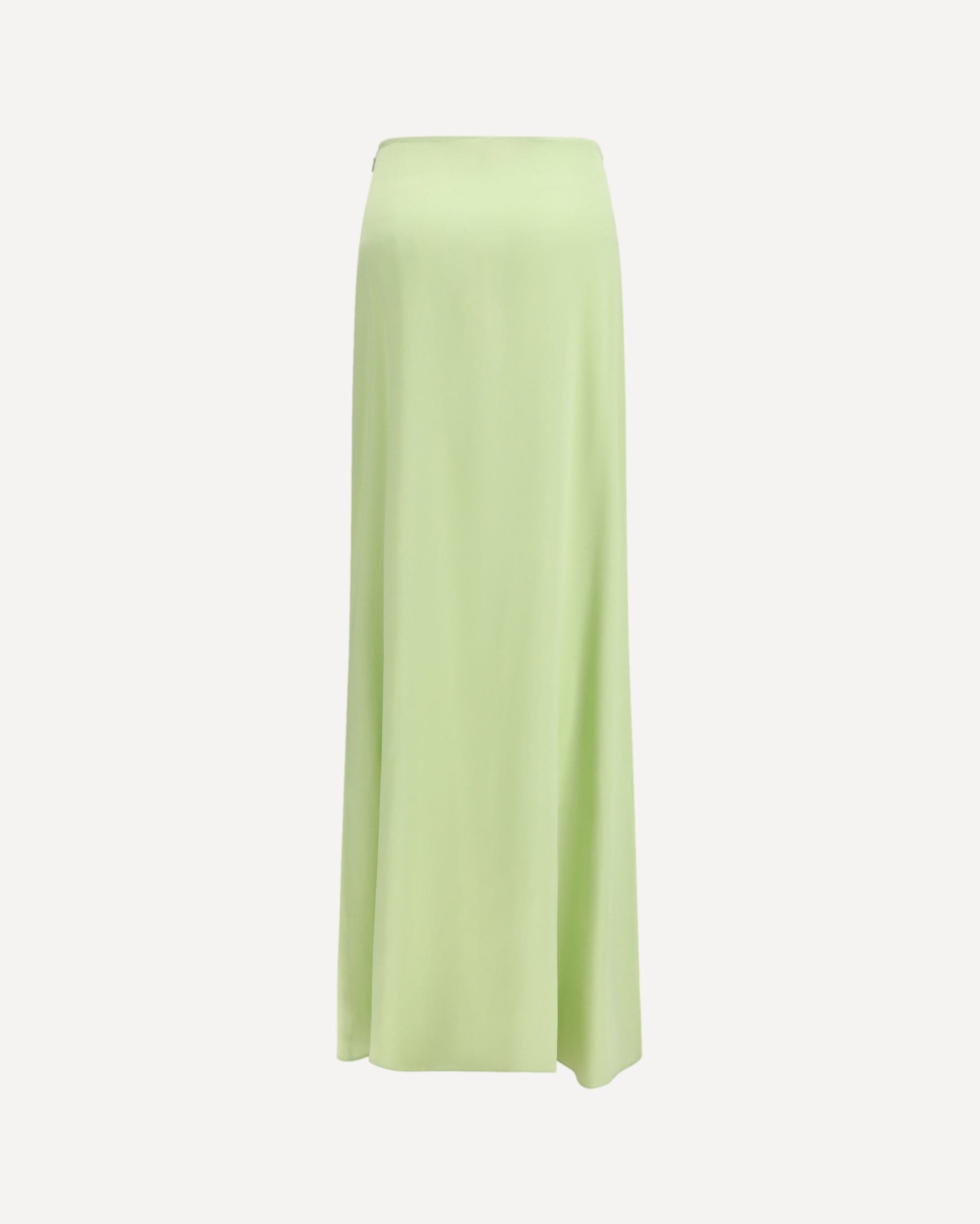 Kristina Ti Classic Long Silk Maxi Skirt - alternate view