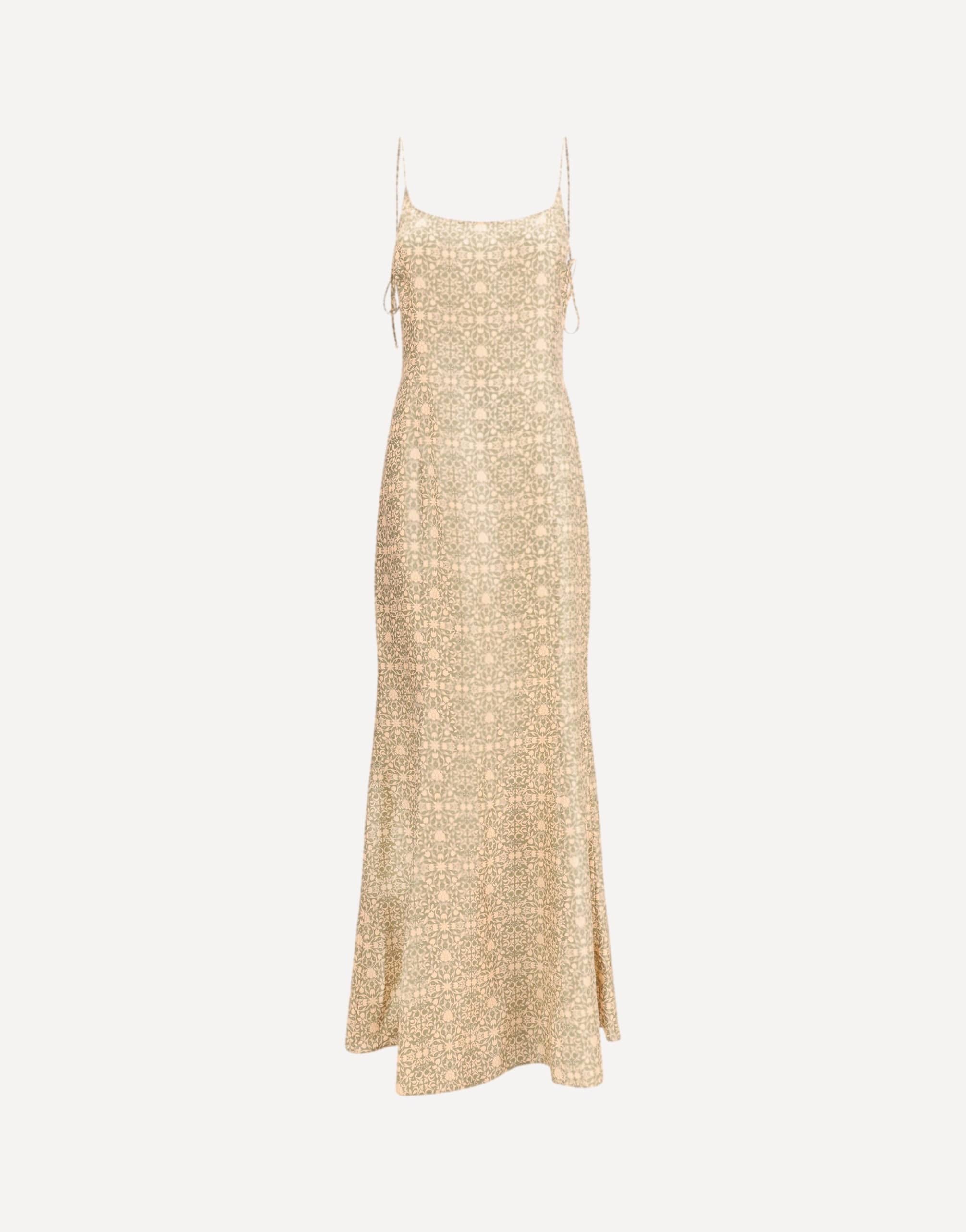 Kristina Ti Sleeveless V-Neck Maxi Dress