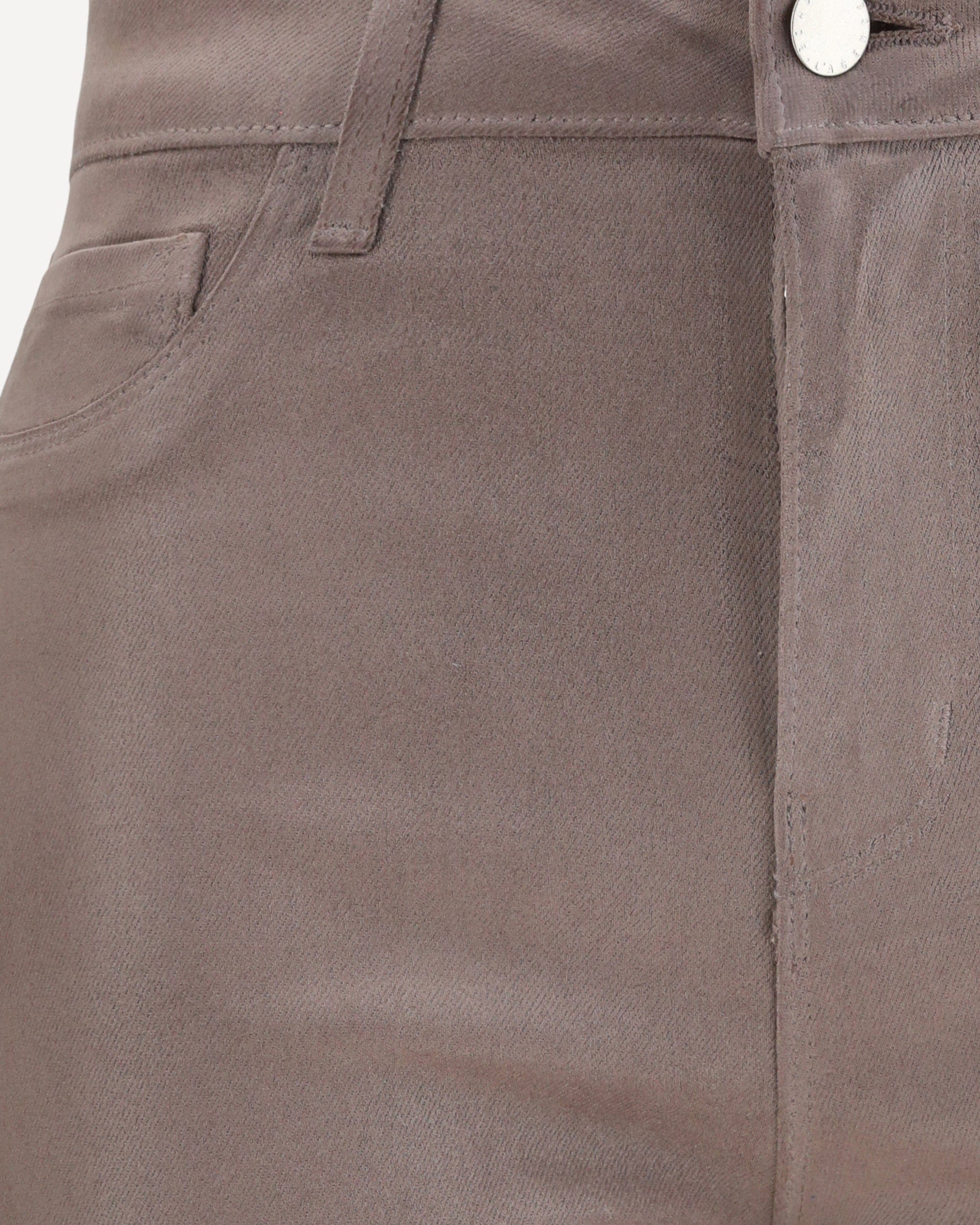 L'Agence Kendra Pants Coated Denim Jeans